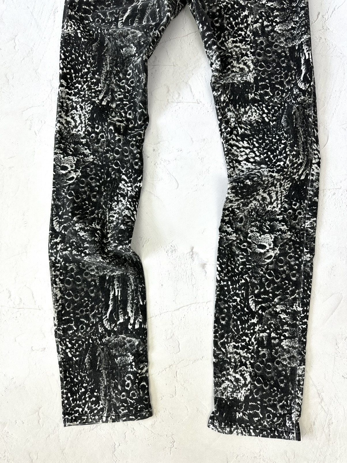 Diesel × Vintage Y2K Diesel Vintage Printed Women’s Jeans Pants Size 28" / US 6 / IT 42 - 8 Thumbnail