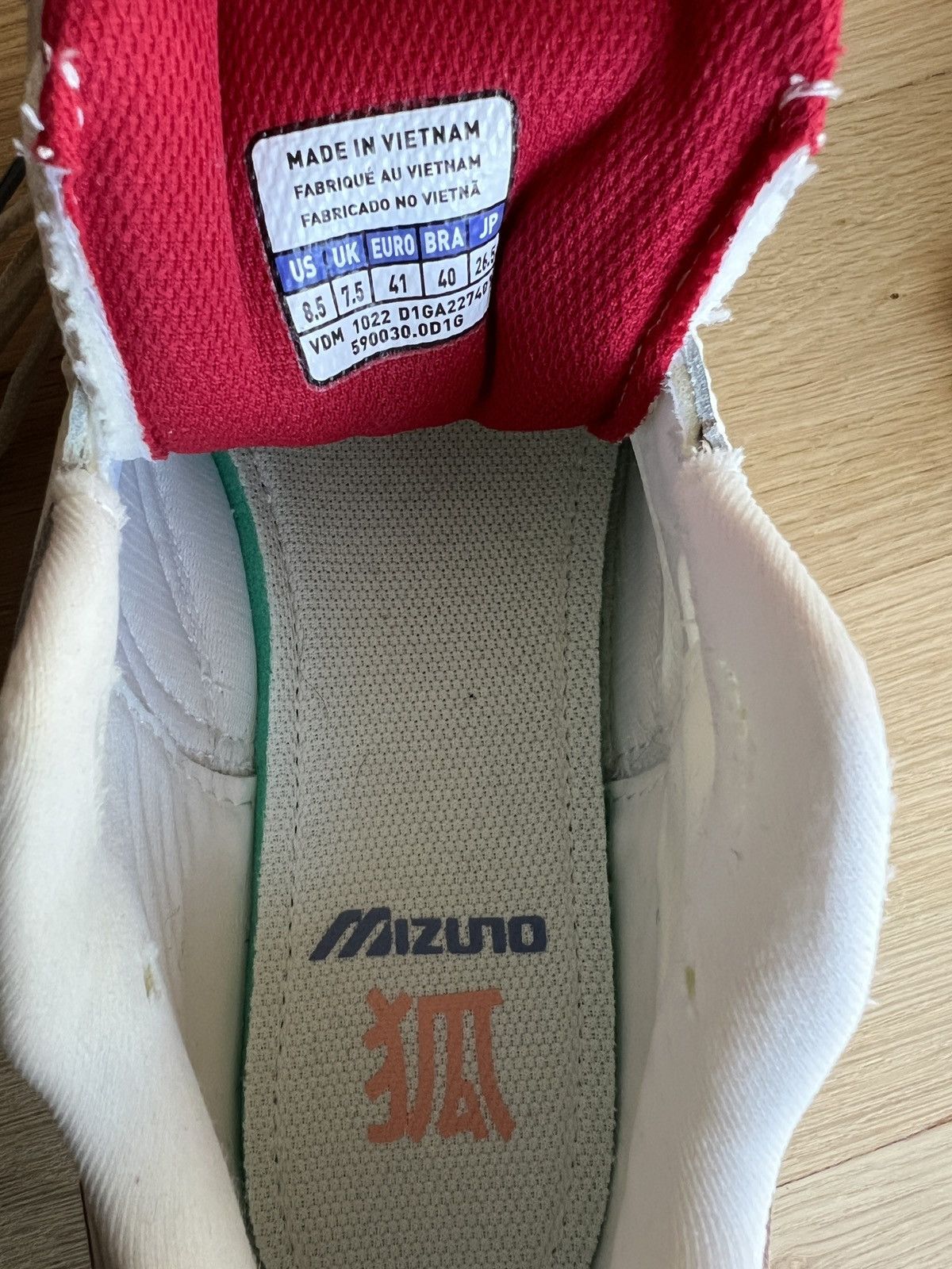 Mizuno MIZUNO CONTENDER 'KITSUNE' Size US 8.5 / EU 41-42 - 6 Thumbnail
