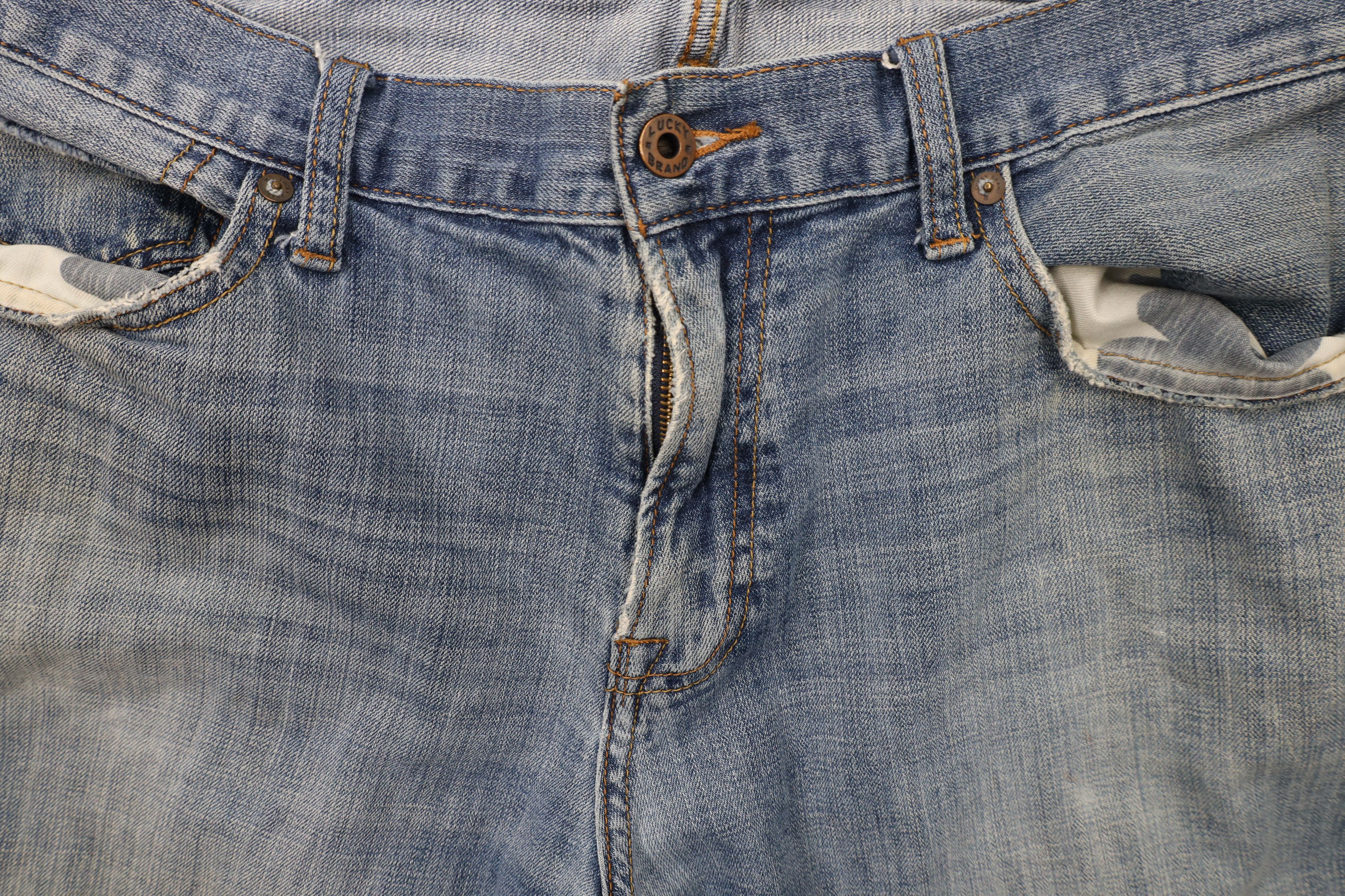 Lucky Brand × Vintage Vintage Y2K Lucky Brand 221 Original Straight Leg Jeans Size US 38 / EU 54 - 8 Thumbnail