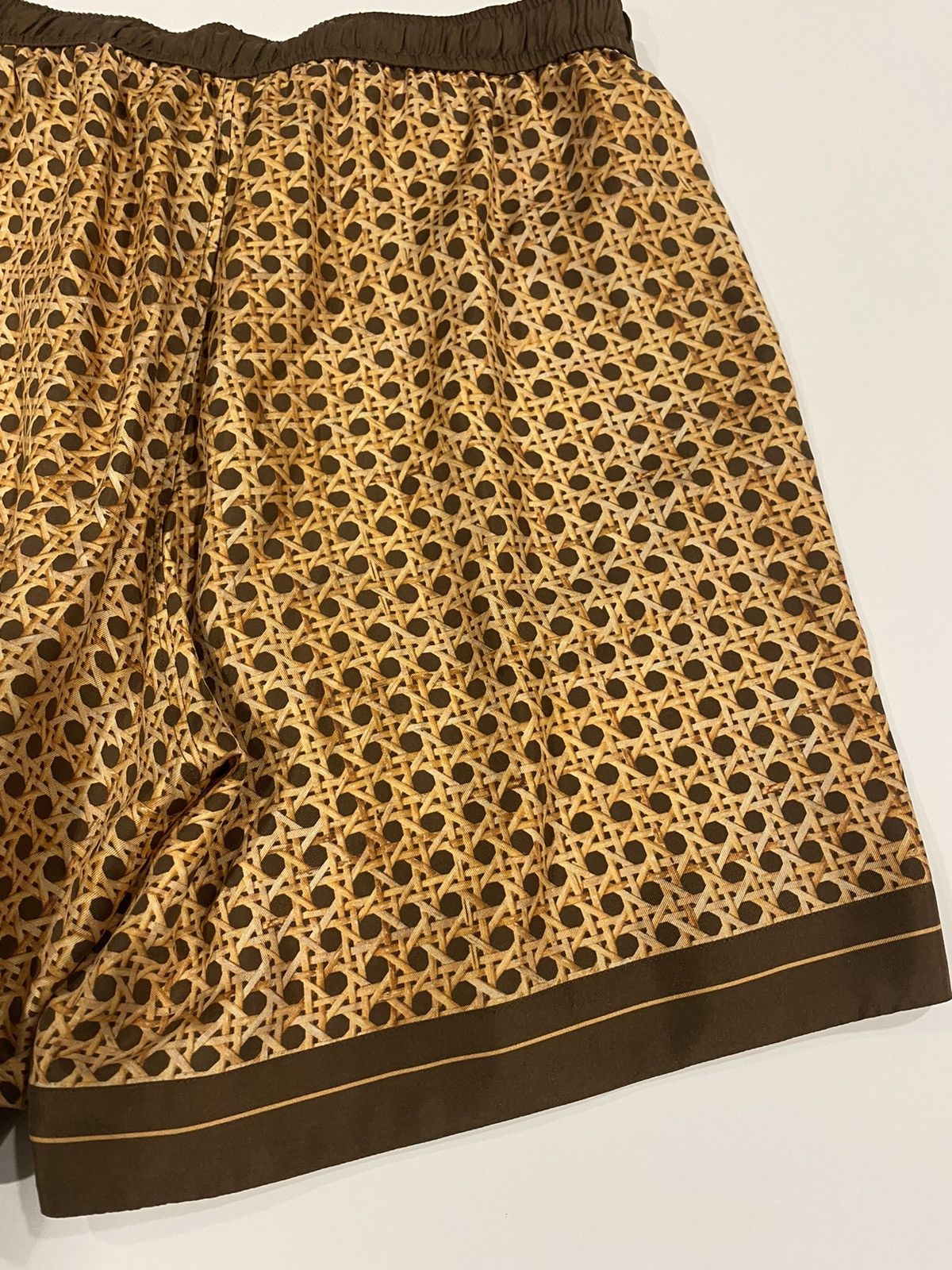 Amiri Amiri Weave Pattern Silk Shorts Size US 34 / EU 50 - 6 Thumbnail