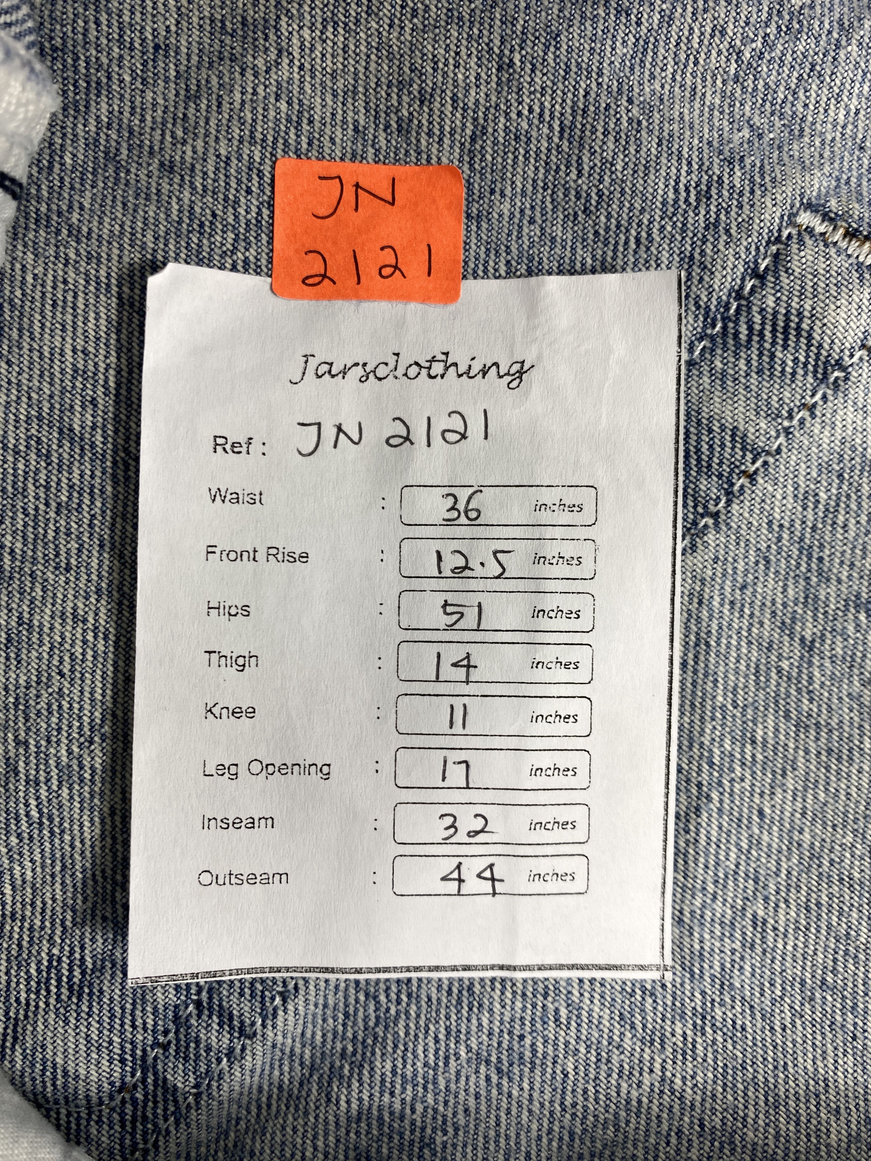 Vintage Light Blue Wash Vintage Levi's 550 36x32 Denim -JN2121 Size US 36 / EU 52 - 8 Thumbnail