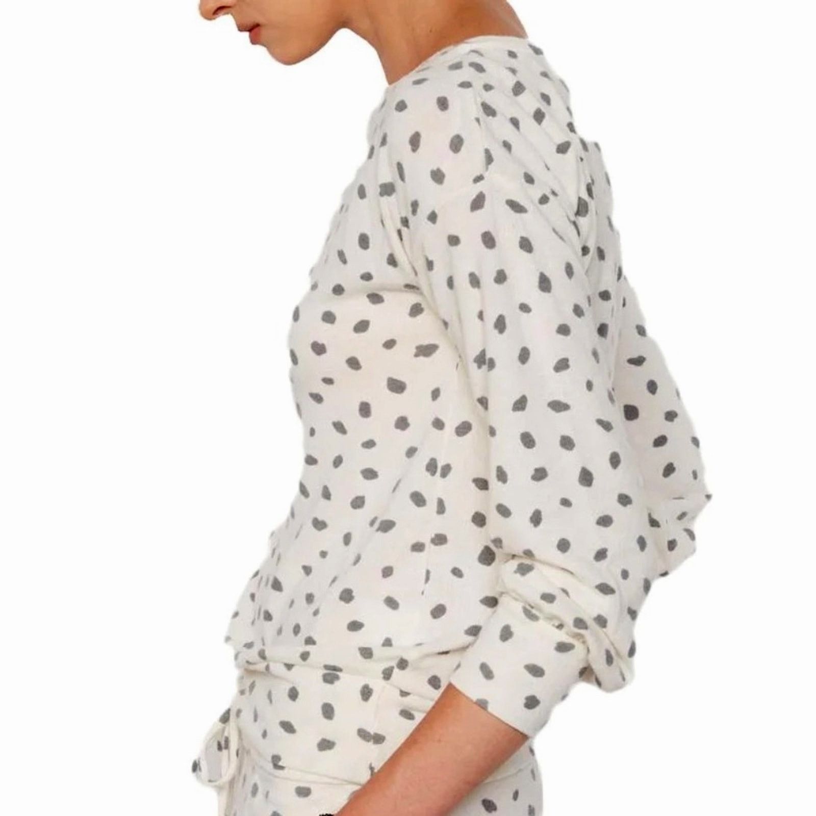 TART Collections Tart Collections Cheetah Print Ribbed Sweater Cheetah Dot M Size M / US 6-8 / IT 42-44 - 6 Thumbnail