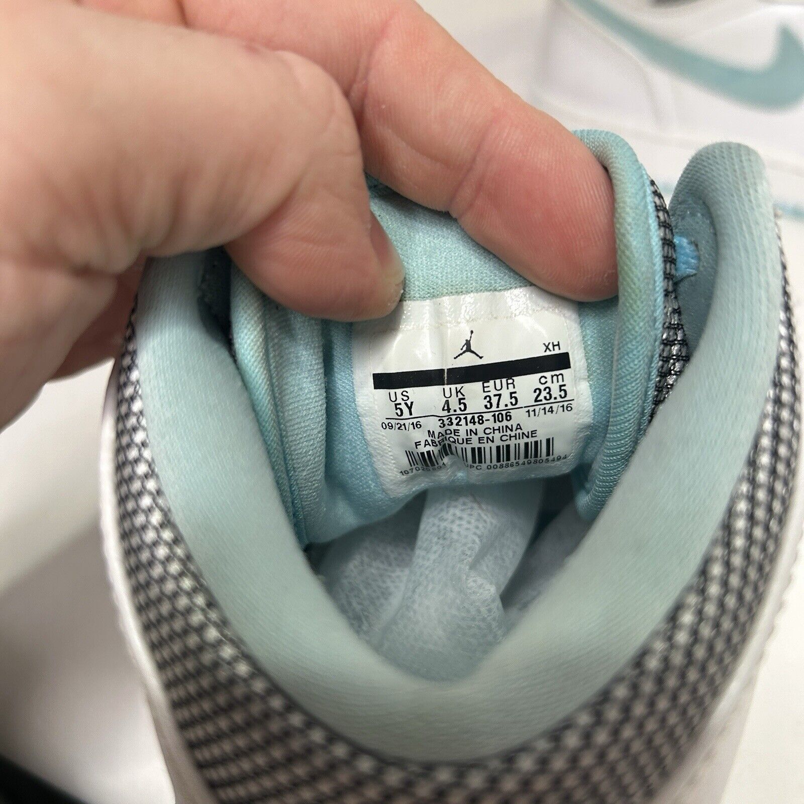 Nike Nike Shoes Air Jordan 1 Retro High GG “Still Blue” 2024 Size US 6.5 / IT 36.5 - 8 Thumbnail