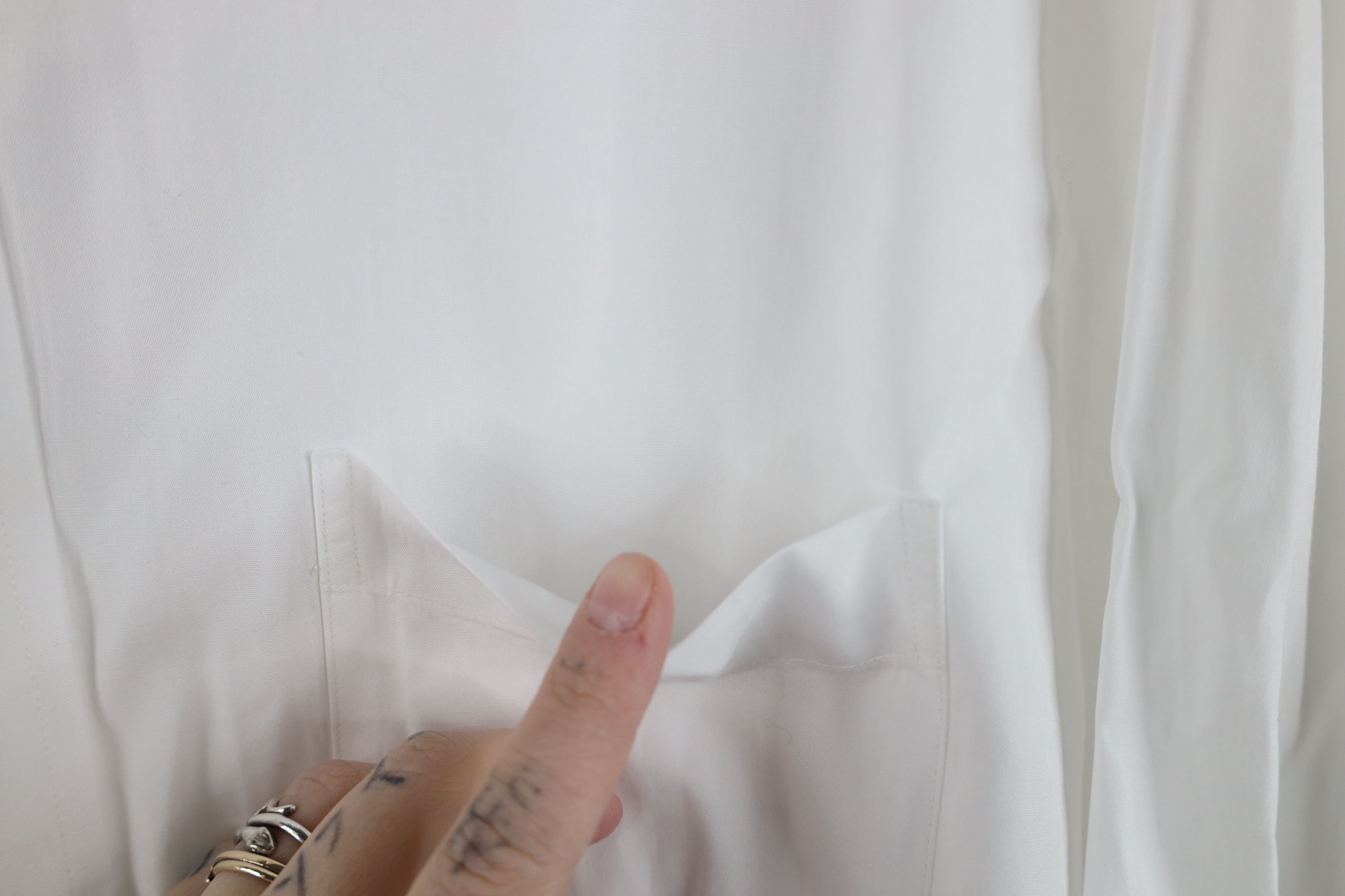 Brooks Brothers Vintage 90s Brooks Brothers Fit Collared Button Shirt White Size US L / EU 52-54 / 3 - 4 Thumbnail