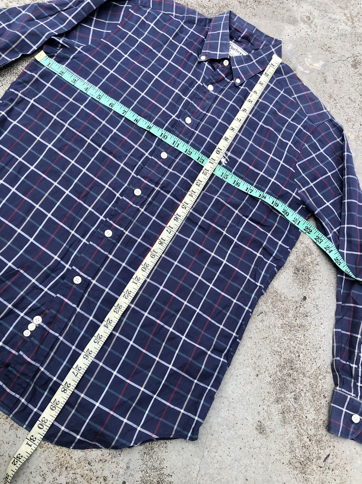 Burberry VINTAGE BURBERRYS PLAID BUTTON UP Size US L / EU 52-54 / 3 - 8 Thumbnail