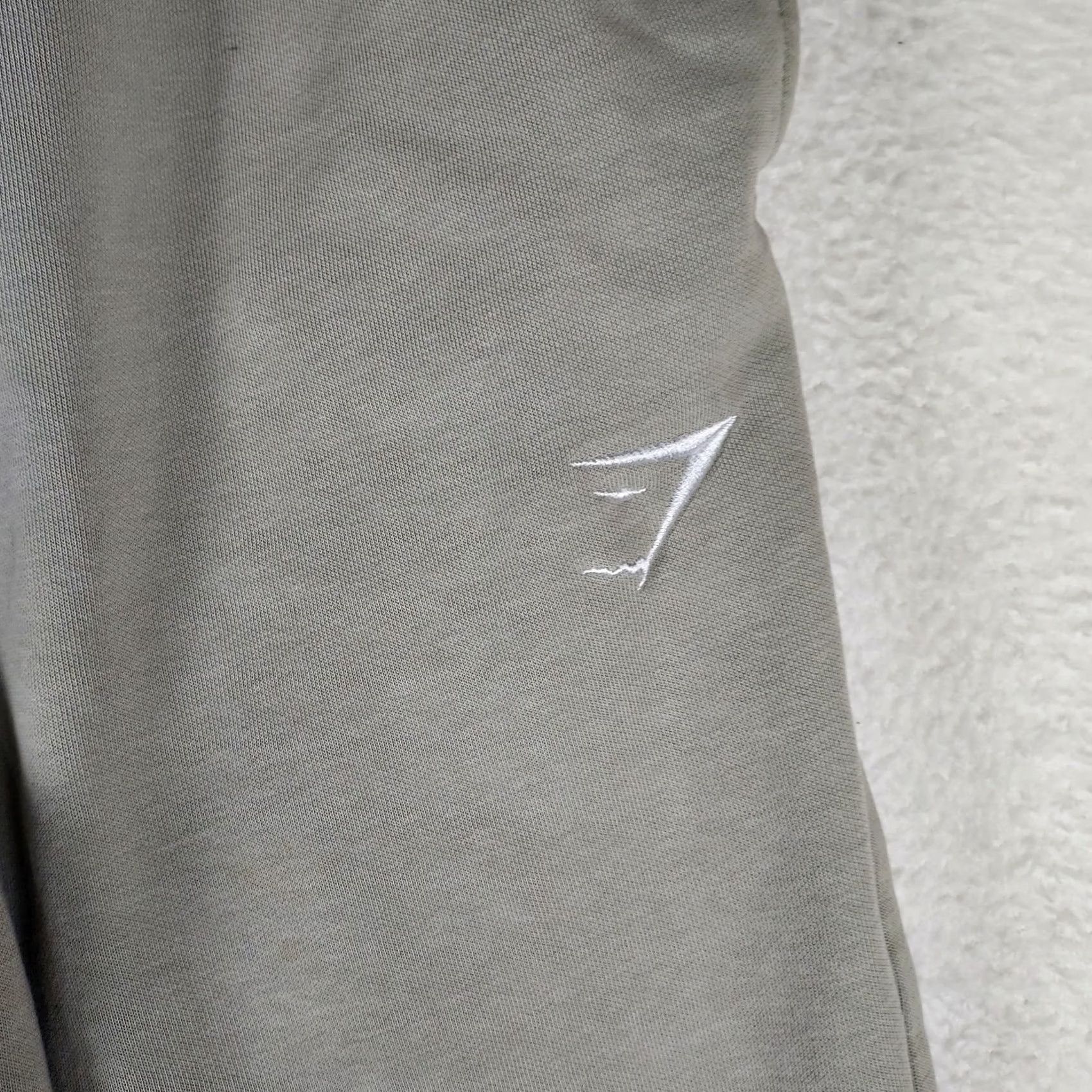 Gymshark Gymshark Men’s L Jogger Sweatpants Sage Green Fleece Lined Drawstring Size US 33 - 4 Thumbnail