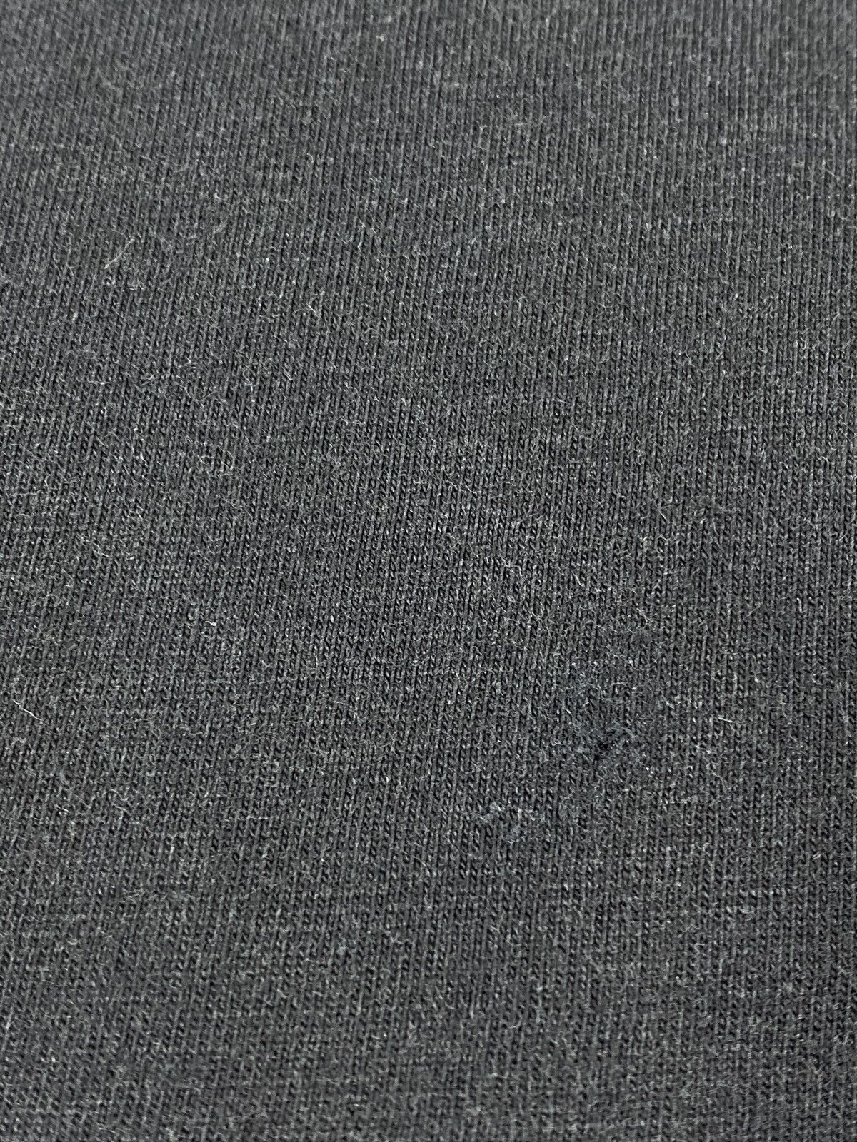 Vintage 90s Single Stitch USA Joker Black Faded Heavy Blank T-shirt Size US XL / EU 56 / 4 - 4 Thumbnail