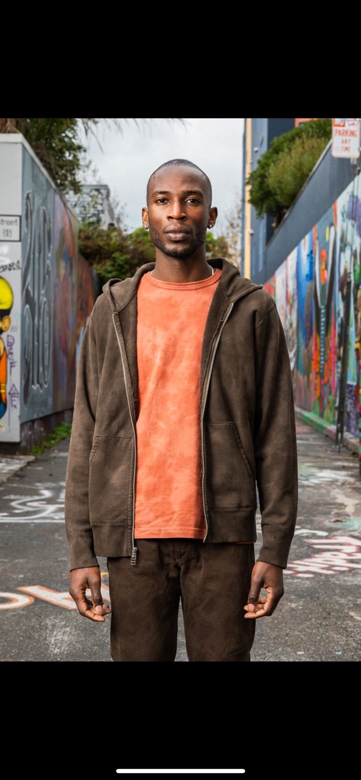 3sixteen × Self Edge Self Edge x 3sixteen Warm Moss Zip-Up Size US XXL / EU 58 / 5 - 1 Thumbnail