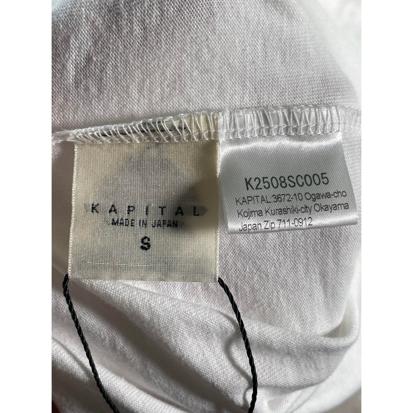Kapital Kapital Jersey Crew Tee with Canoe Print Purple T-Shirt Size US S / EU 44-46 / 1 - 3 Thumbnail