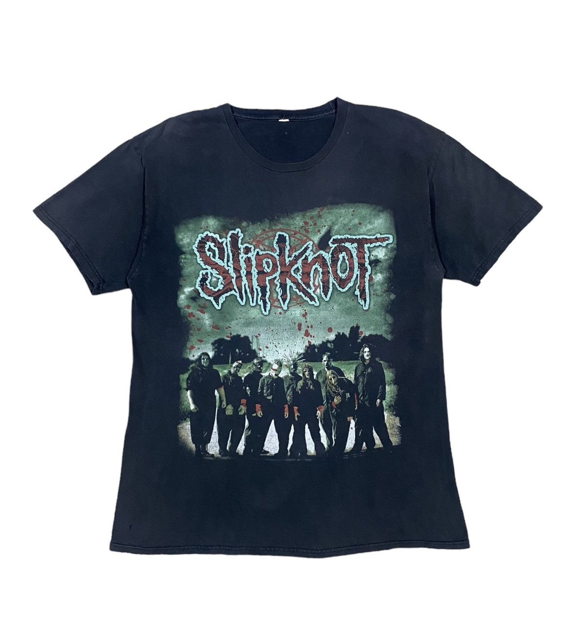 Vtg🔥Slipknot*All Hope Is Gone* Sunfaded Metal Band Tee