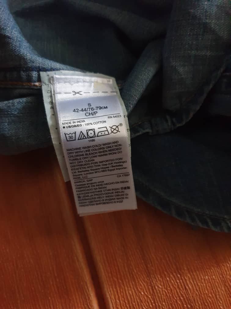 Gap Gap stonewash western shirt Size US M / EU 48-50 / 2 - 5 Thumbnail