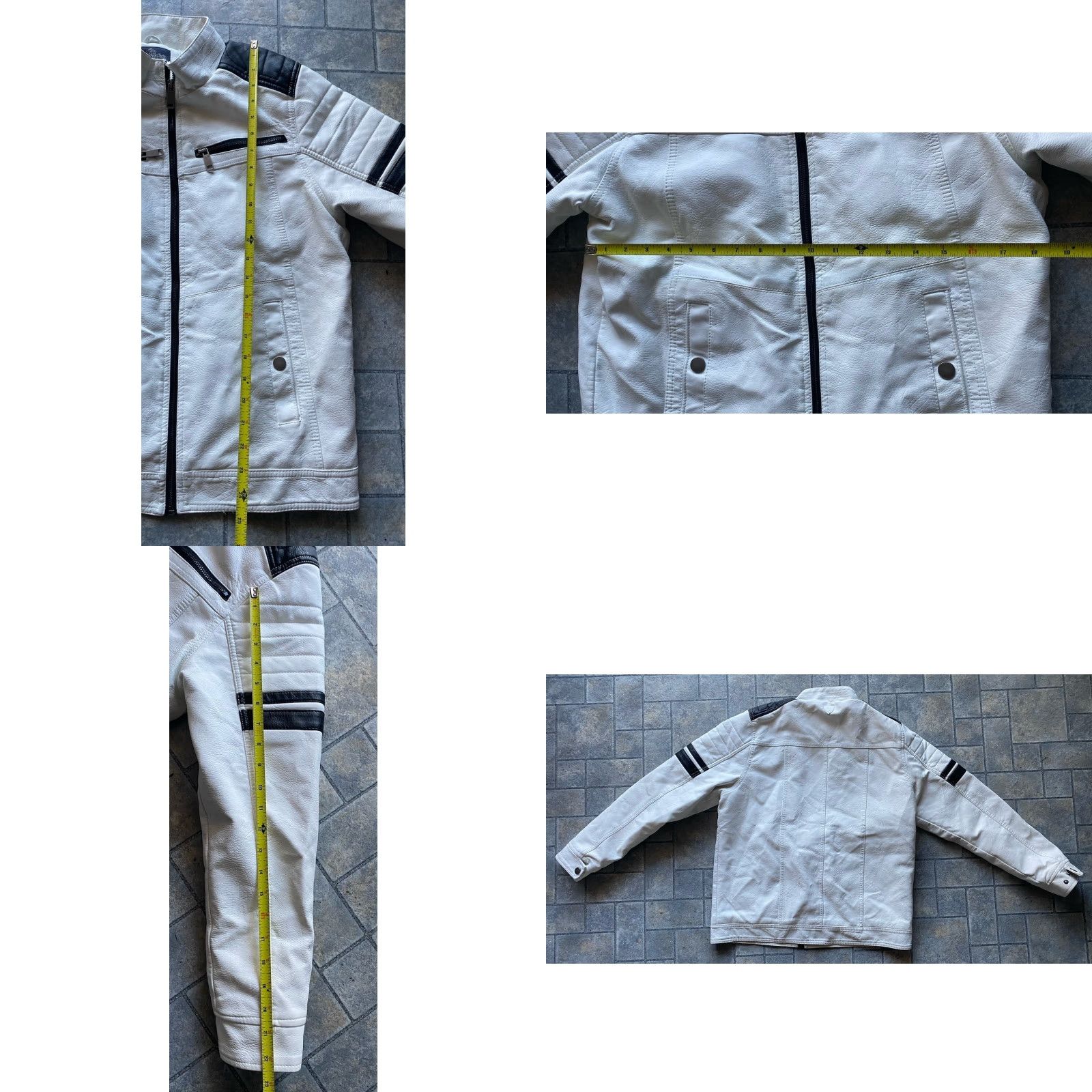 Vintage Bleu Grandeur Jacket White Size Small Mens Zip Up Polyester Jacket S White Men Size US S / EU 44-46 / 1 - 8 Thumbnail