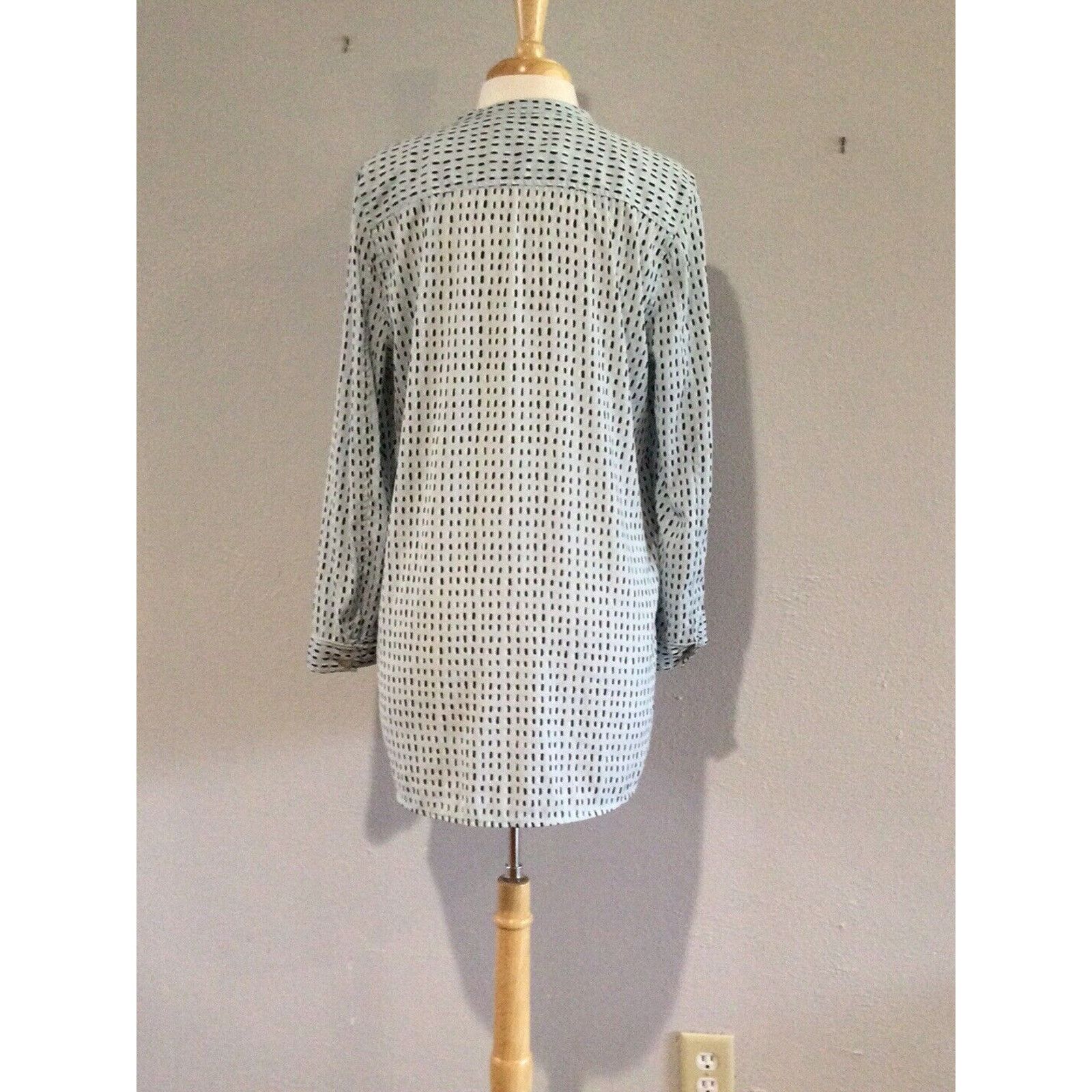 Other Caslon Long Sleeve 3/4 Button Front Tunic Sz 1/1X/14W/16W Size ONE SIZE - 9 Thumbnail