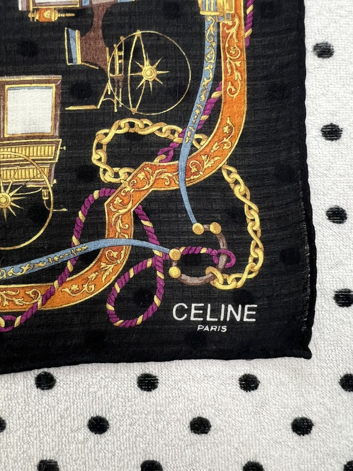 Celine Celine Handkerchief Size ONE SIZE - 3 Thumbnail