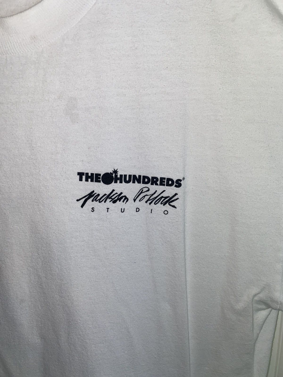 The Hundreds The Hundreds Bomb White T-Shirt Size US L / EU 52-54 / 3 - 3 Thumbnail