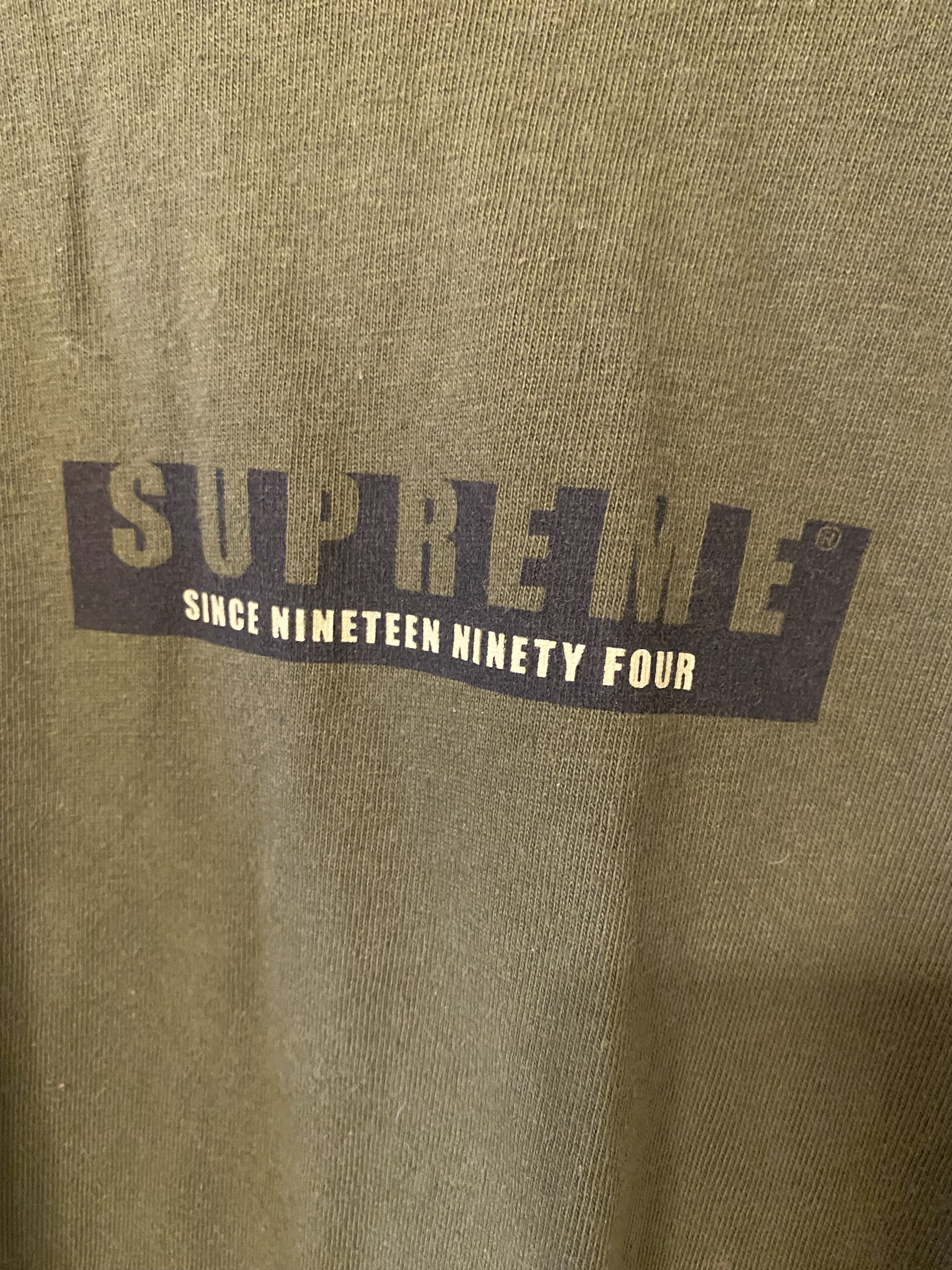 Supreme Supreme SS2018 1994 new york box logo kaki Size US M / EU 48-50 / 2 - 3 Thumbnail
