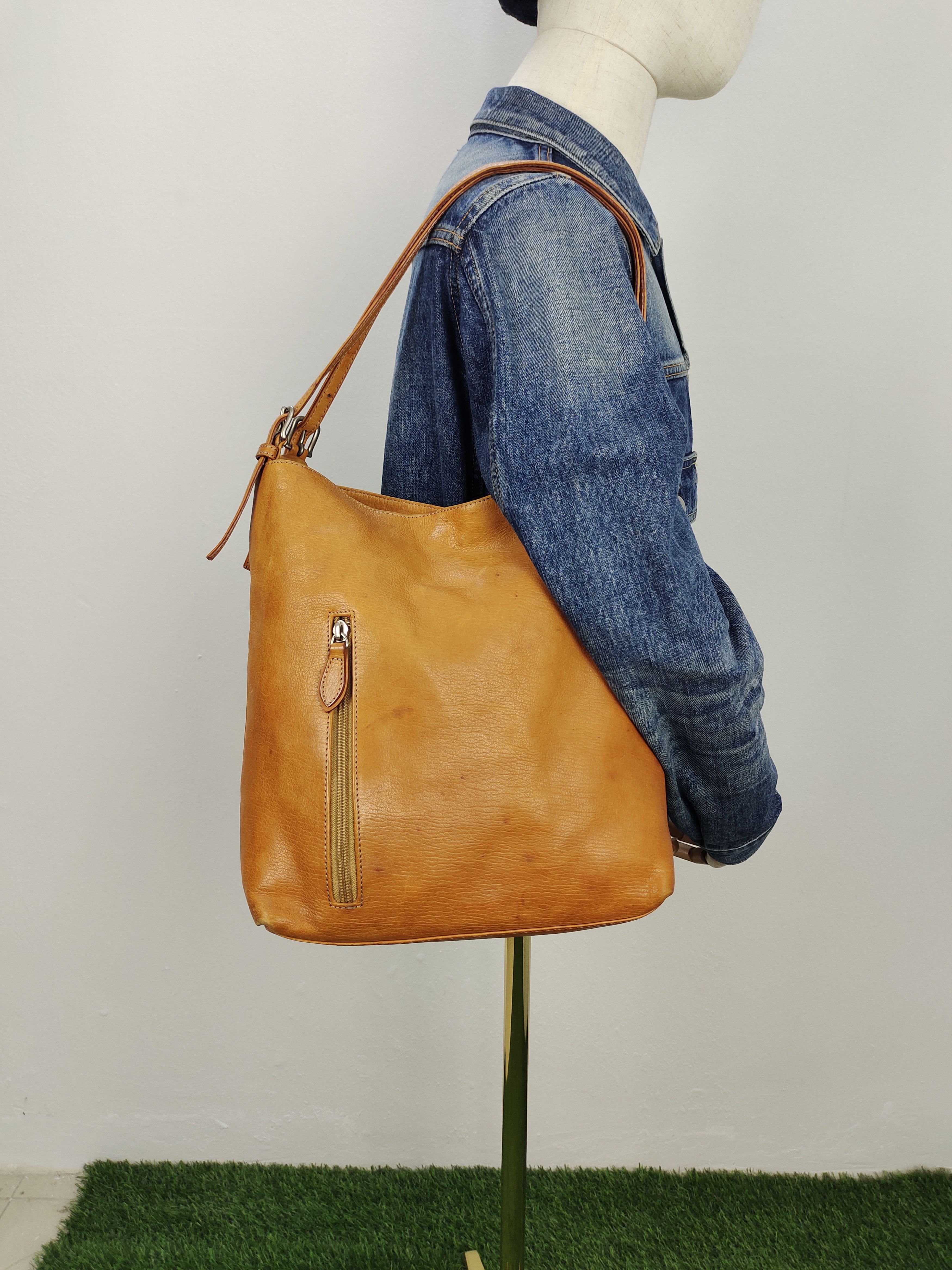 Hysteric Glamour Vintage Beau Dessin Japan Patina Leather Tote Bag Size ONE SIZE - 2 Thumbnail