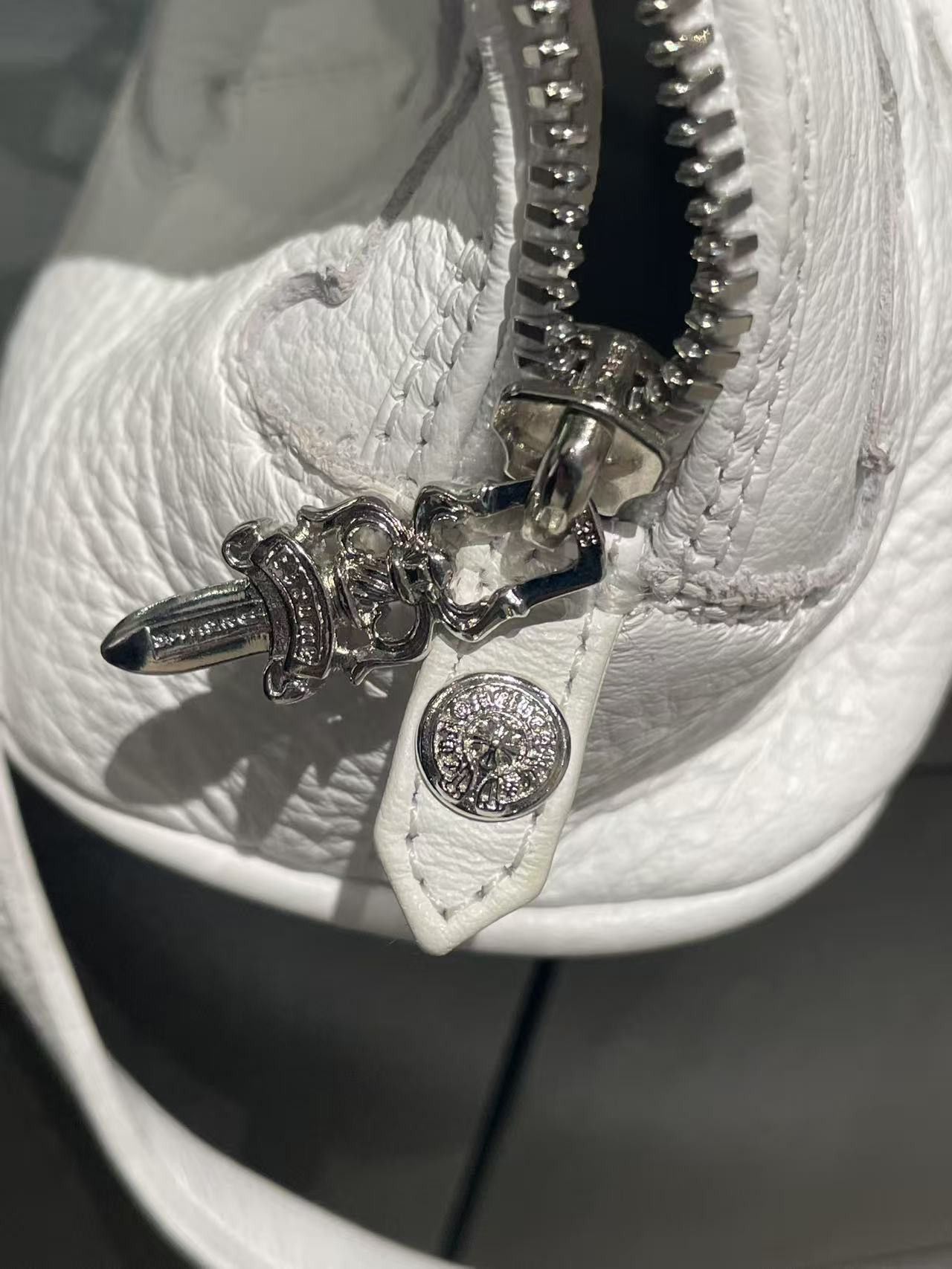Chrome Hearts Chrome Hearts White Dagger Done Mini Handle Bag Size ONE SIZE - 8 Thumbnail
