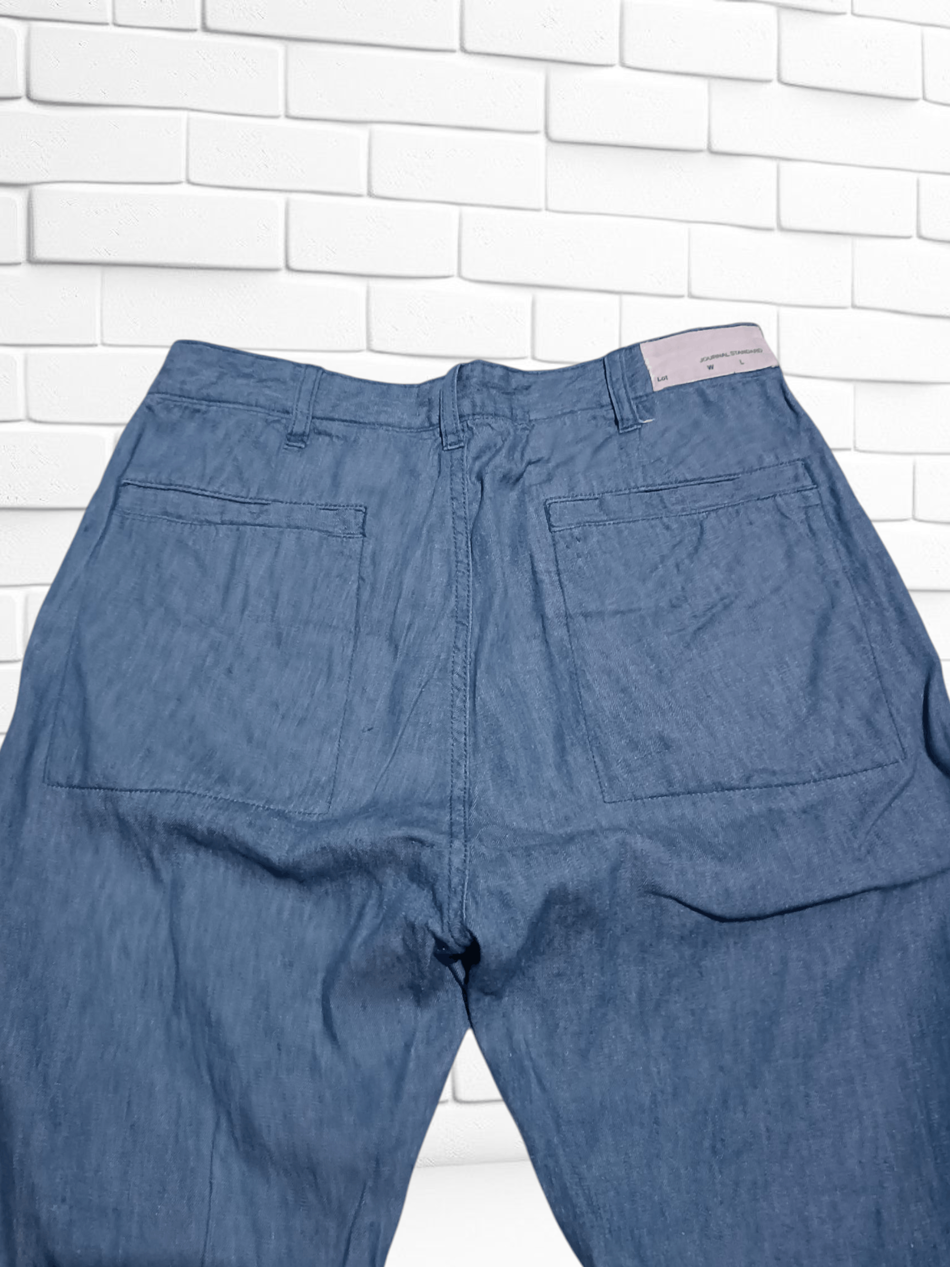 Japanese Brand Journal Standard Soft Jeans/ Linen Slim Fit Size US 30 / EU 46 - 4 Thumbnail
