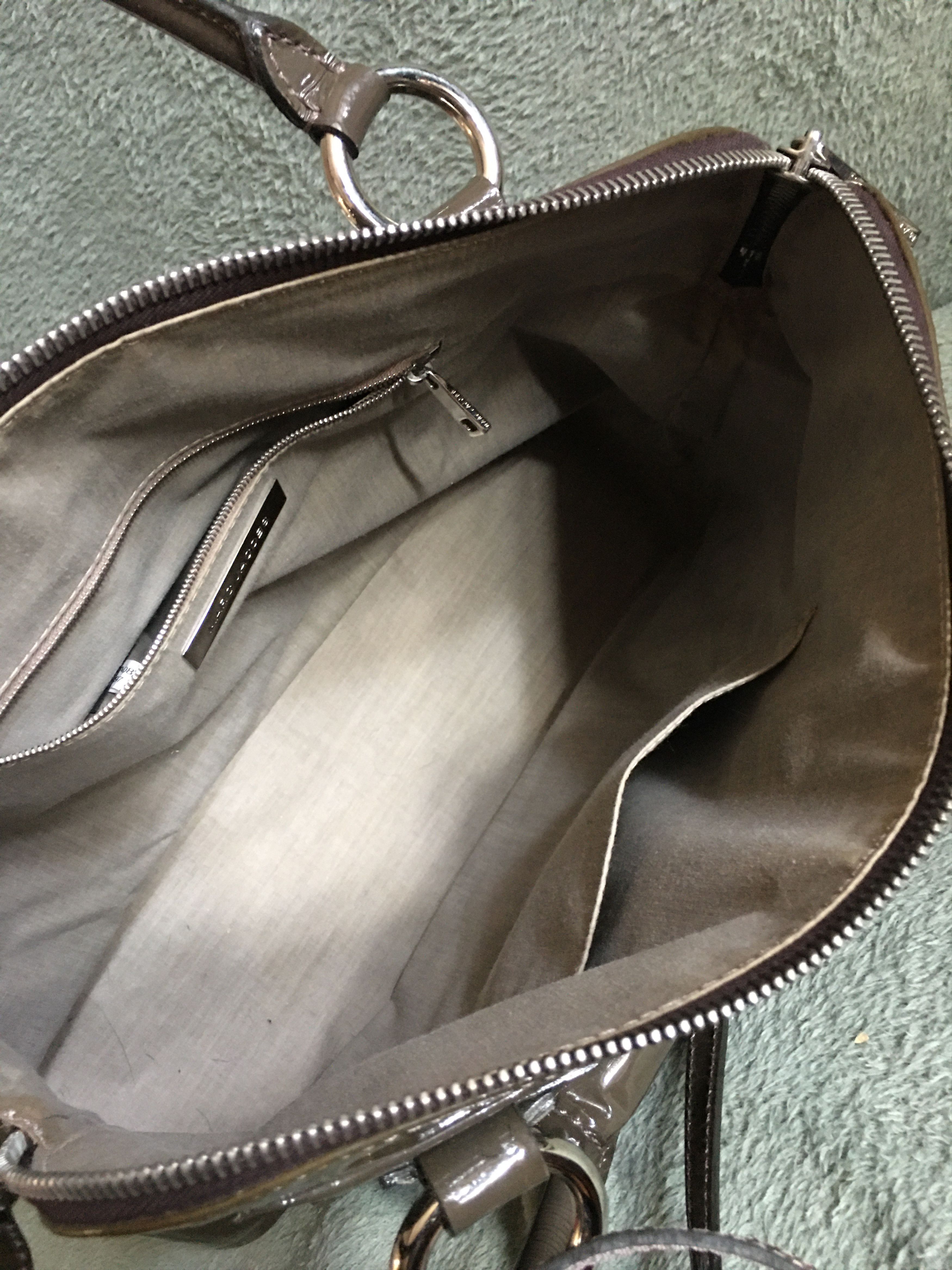 Marc Jacobs Marc Jacobs Womens Patent Leather Shoulder Bag Handbag Size ONE SIZE - 15 Thumbnail