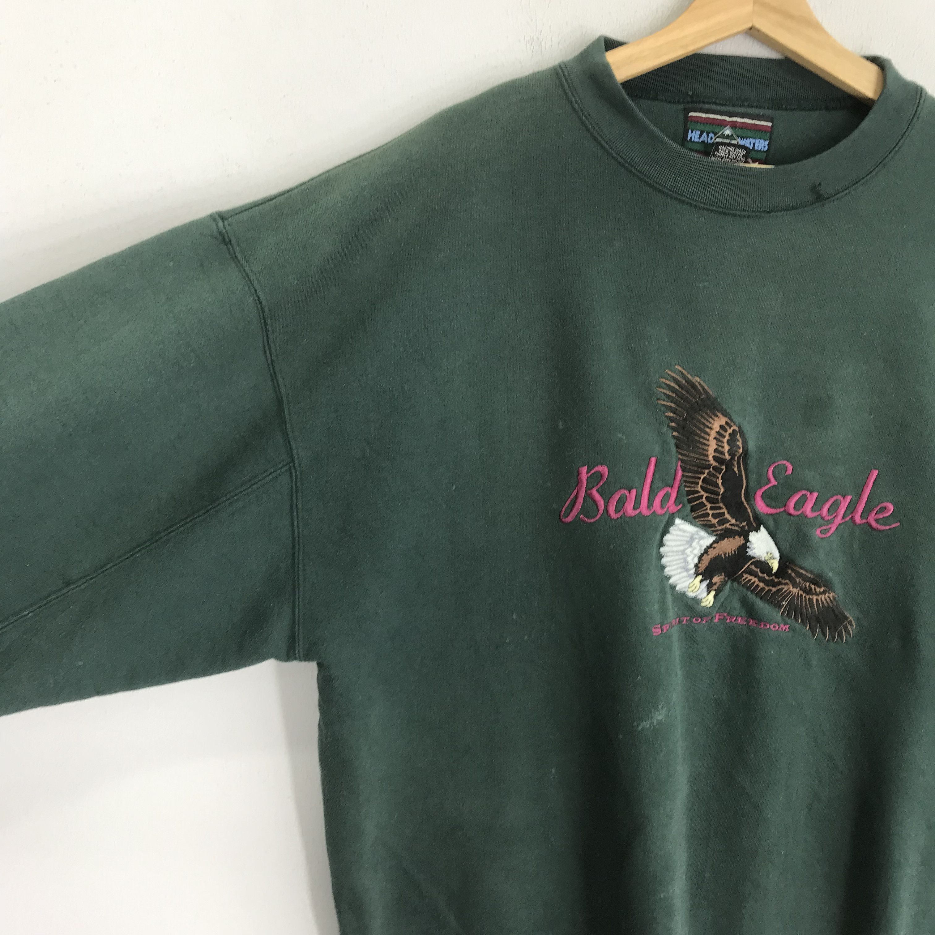 American Eagle Outfitters Vintage 90s Bald Eagle Sweatshirt Xlarge - 284 Size US XL / EU 56 / 4 - 5 Thumbnail