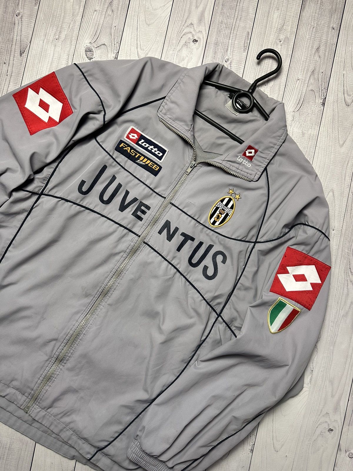 Lotto Sport × Vintage Vintage lotto Juventus soccer track jacket size XXL Size US XXL / EU 58 / 5 - 4 Thumbnail