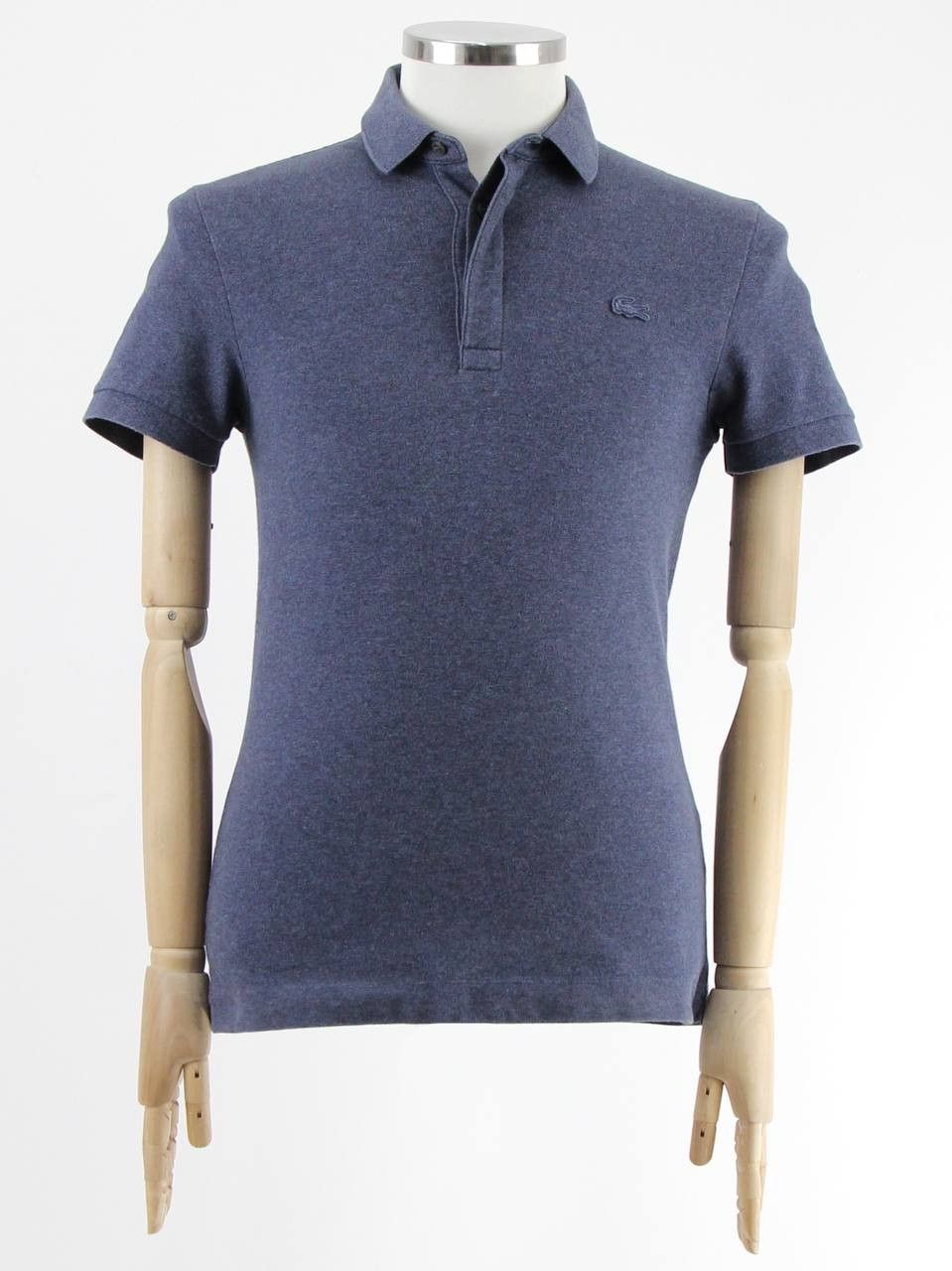 Lacoste LACOSTE Blue polo shirt with logo Size US S / EU 44-46 / 1 - 1 Thumbnail