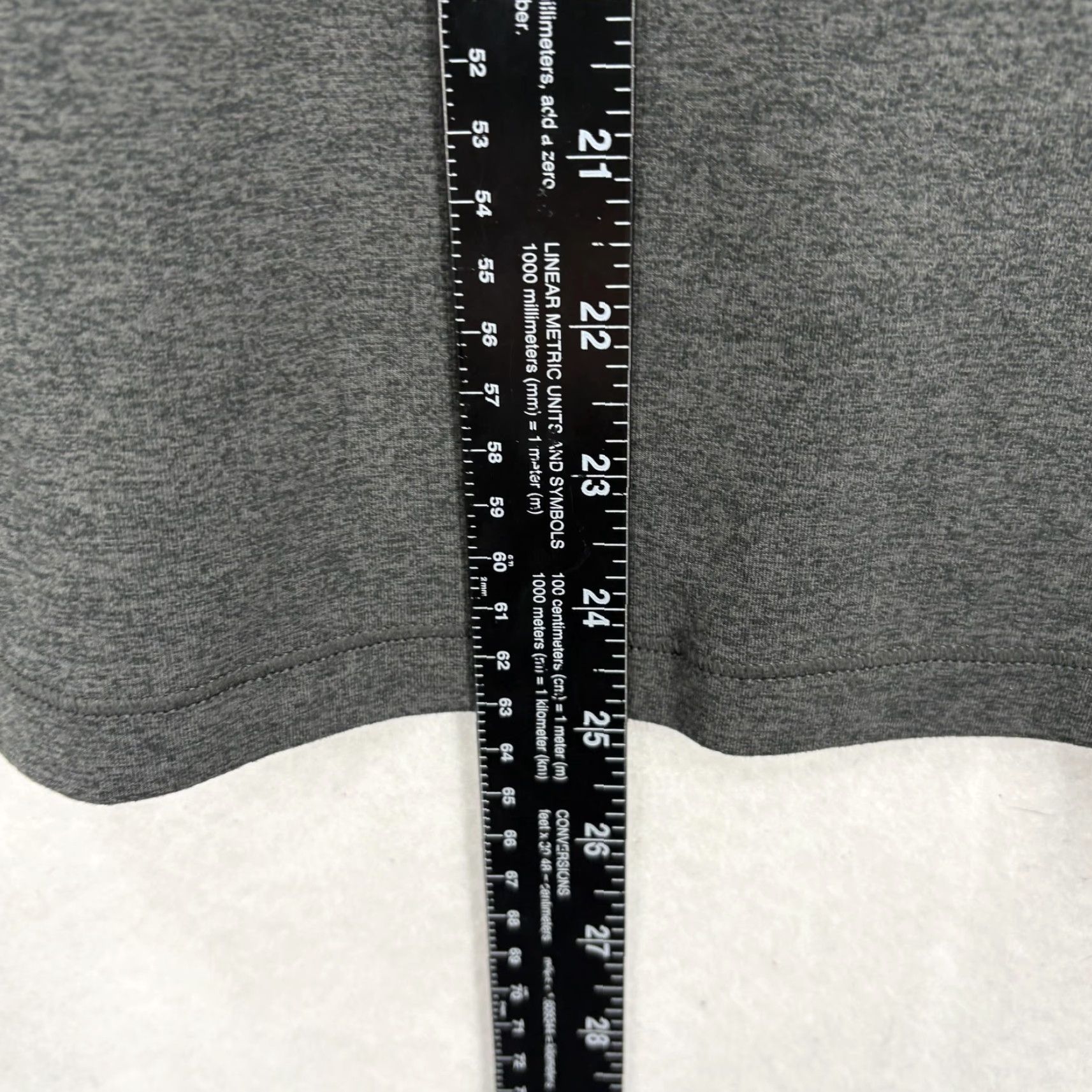 Athleta Athleta Hoodie Sweatshirt Womens Large Gray Uptempo Funnel Neck Pullover Top Size L / US 10 / IT 46 - 6 Thumbnail