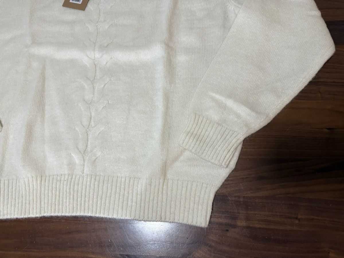 Stussy STÜSSY Double Cable Sweater in Natural Men’s Size XL Size US XL / EU 56 / 4 - 3 Thumbnail