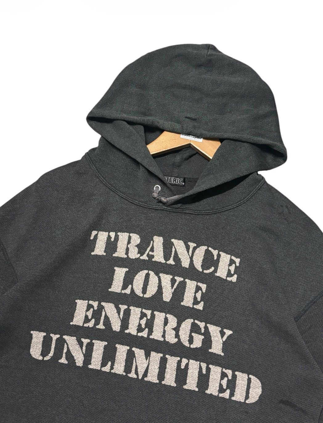 Hysteric Glamour HYSTERIC GLAMOUR "TRANCE LOVE ENERGY UNLIMITED” HOODIE💥 Size US M / EU 48-50 / 2 - 6 Thumbnail