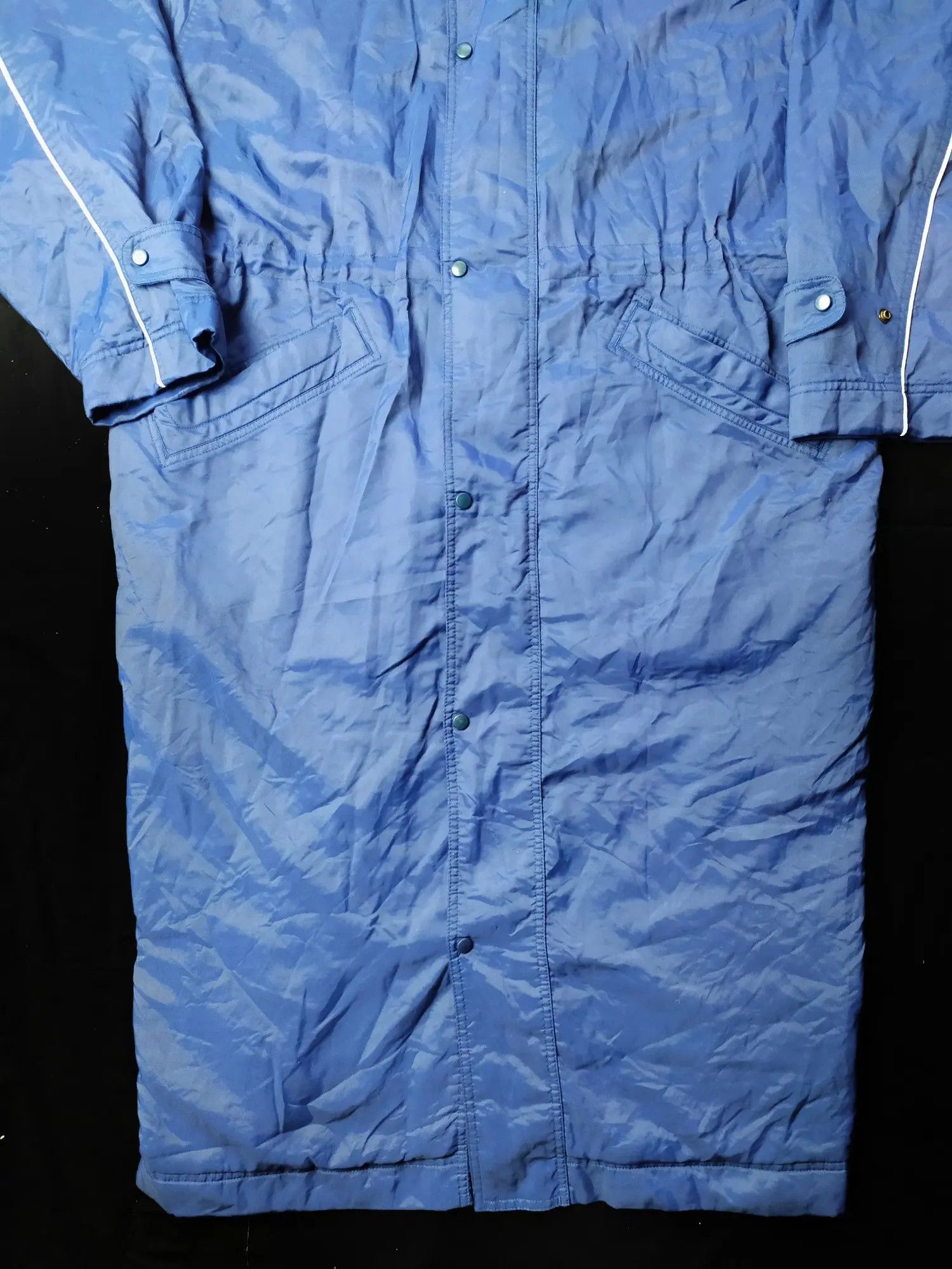 Japanese Brand × Nike Vintage Nike Parkas Long Jacket Mini Swoosh Size US L / EU 52-54 / 3 - 7 Thumbnail