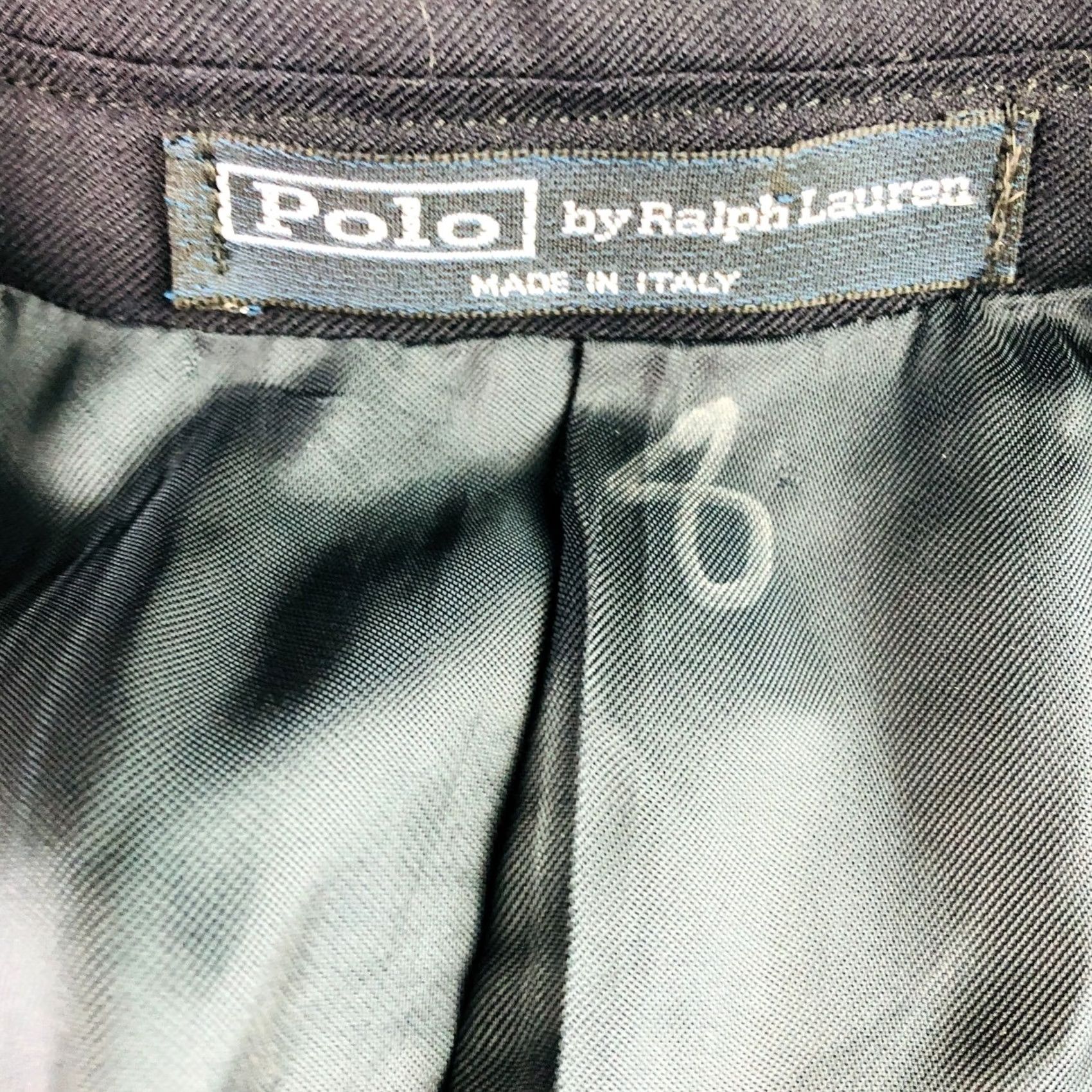 Polo Ralph Lauren Polo Ralph Lauren Blazer Navy Blue Men's 3-Button 100% Wool Italy 40L Size US L / EU 52-54 / 3 - 3 Thumbnail