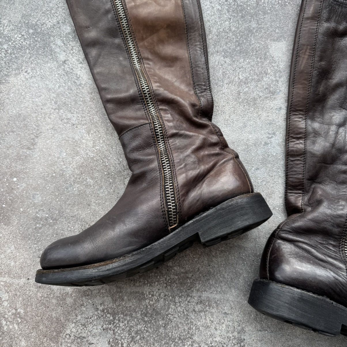 Dirk Bikkembergs Dirk Bikkembergs Leather Hi Boots Size US 9 / IT 39 - 6 Thumbnail