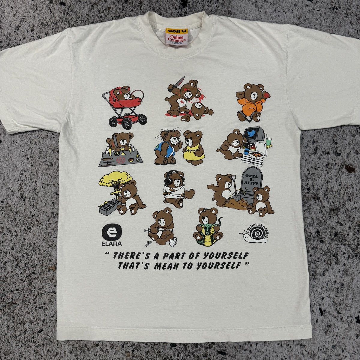 Elara × Online Ceramics Online Ceramics Elara Bear Tee Size US M / EU 48-50 / 2 - 7 Thumbnail