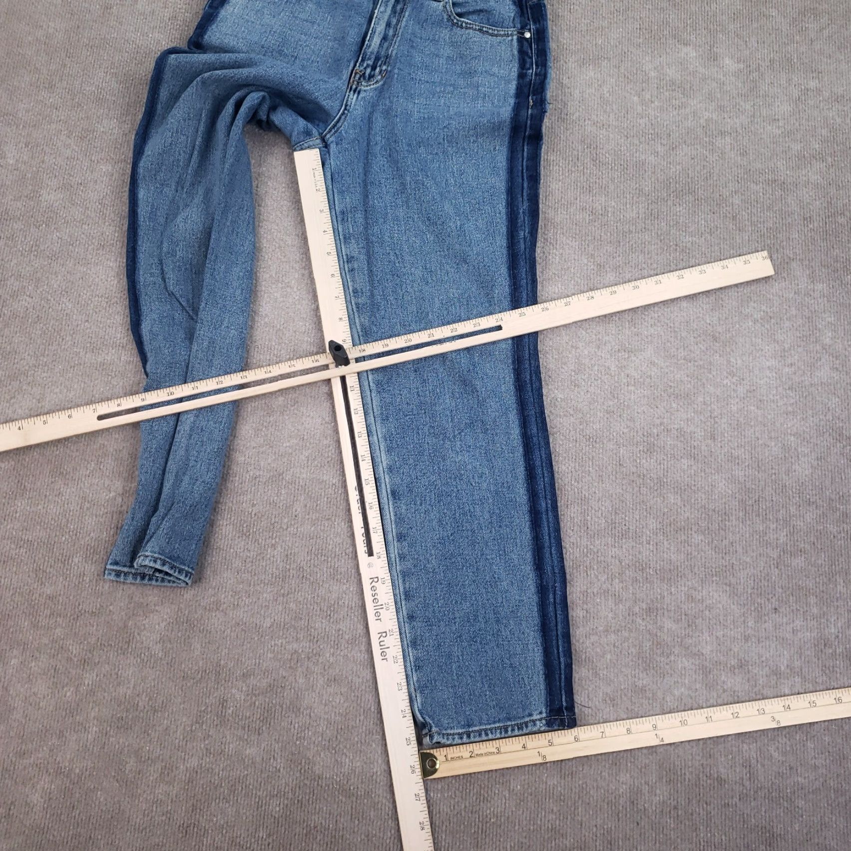 Pacsun Pacsun Womens Mom Jeans Blue Denim Light Wash Casual Extra Large XL Size 42" / US 20 - 2 Thumbnail