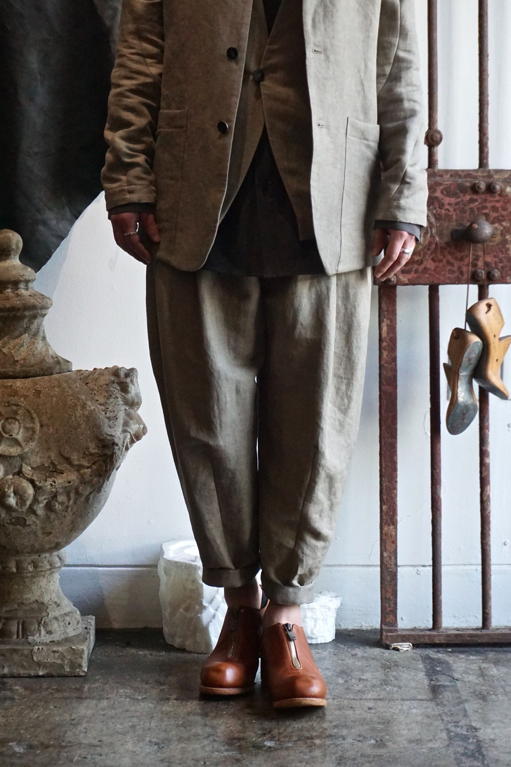 Devoa Canapa (Hemp) Suit JP 3 US M Size 38R - 12 Thumbnail