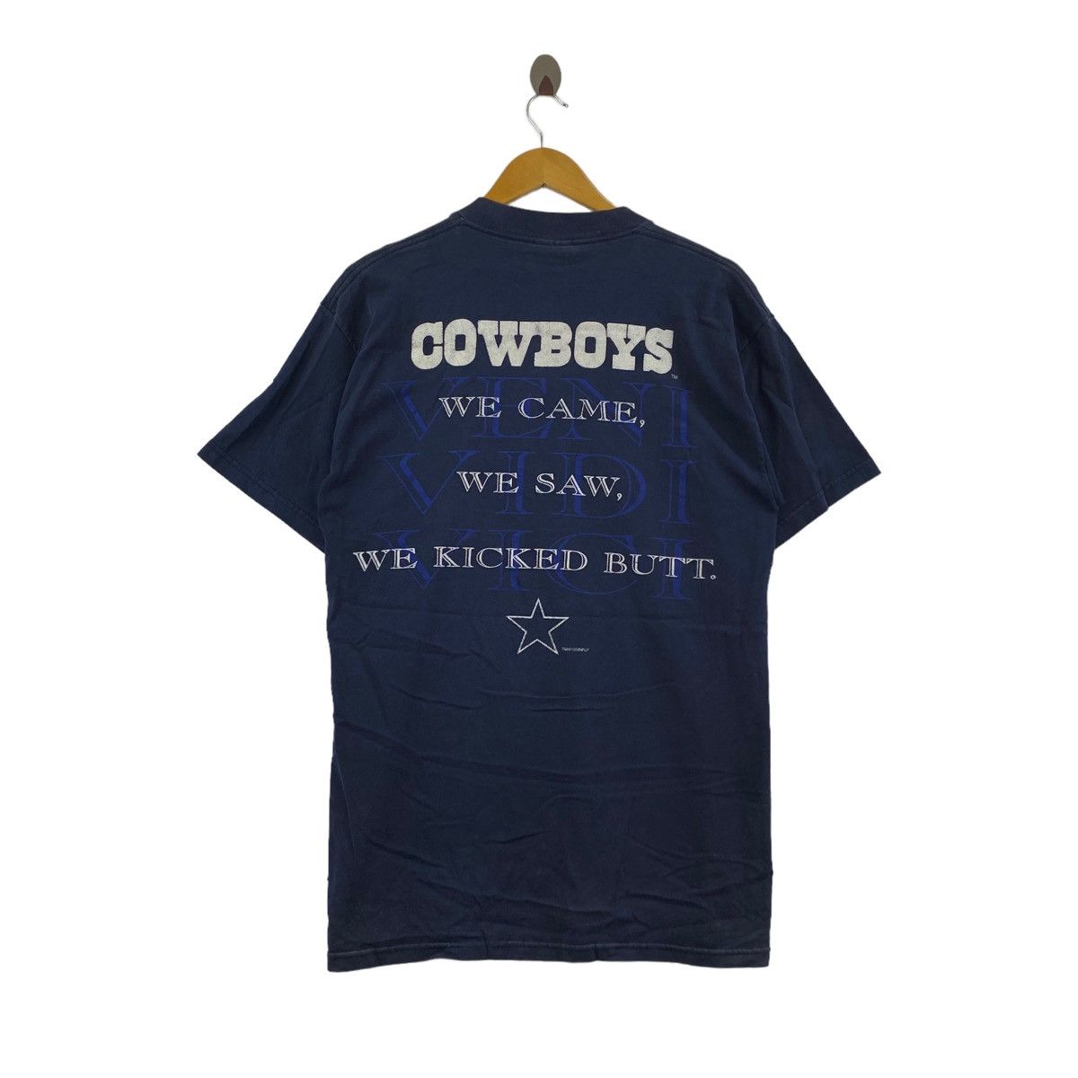 Vintage Vintage DALLAS COWBOYS 1996 Absolute Victory Print Navy Size US L / EU 52-54 / 3 - 3 Thumbnail