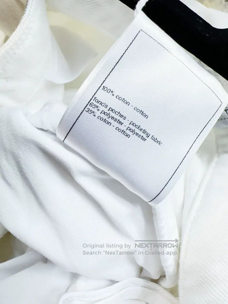 Chanel Chanel 25P white waist logo jeans radish trousers Size 24" / US 00 / IT 34 - 7 Thumbnail