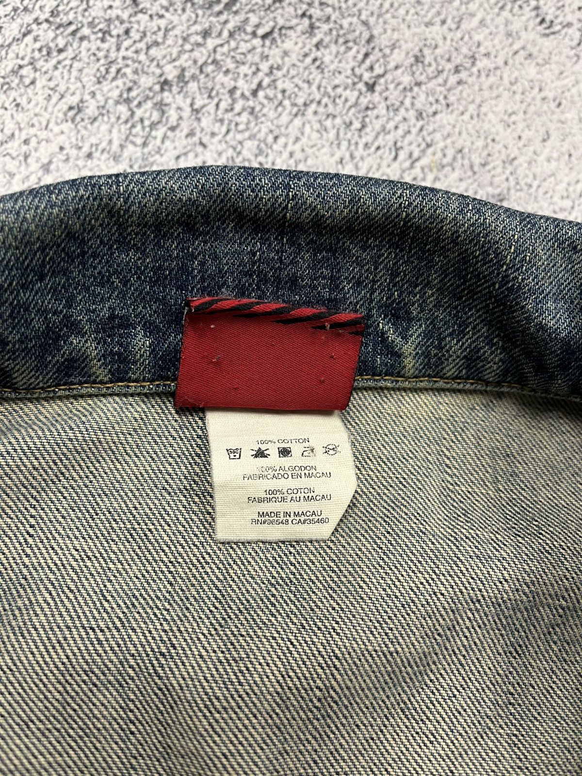 Oakley Crazy Vintage 00’s Oakley Industries Denim Jeans Jacket Y2k Size US XL / EU 56 / 4 - 11 Thumbnail