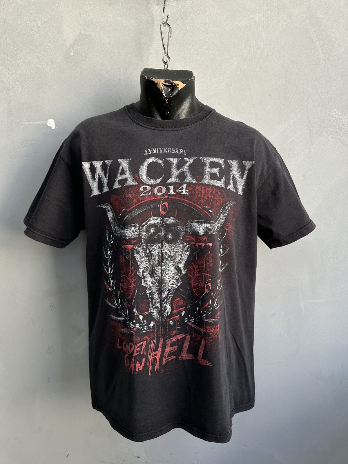 Fruit Of The Loom Wacken BLACK STAGE 2007 Festival T-Shirt WOA Dimmu Borgir Size US L / EU 52-54 / 3 - 1 Thumbnail