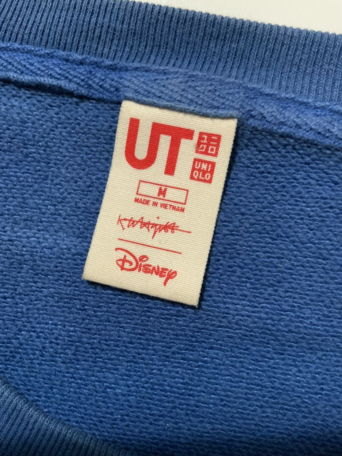 Disney × Mickey Mouse × Uniqlo UT Uniqlo X Kate Gibb X Disney Mickey Mouse Crew Sweatshirt Size US M / EU 48-50 / 2 - 6 Thumbnail