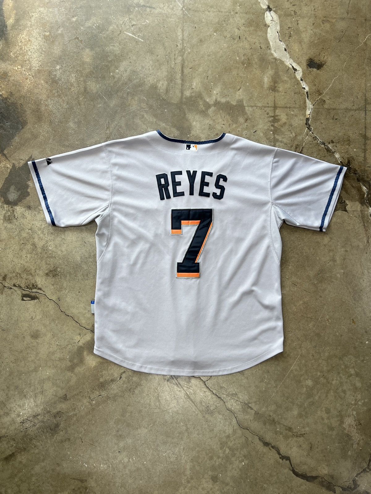 MLB × Vintage MLB Jose Reyes Miami 7 Baseball Jersey Size 50 2XL Size US XXL / EU 58 / 5 - 5 Thumbnail