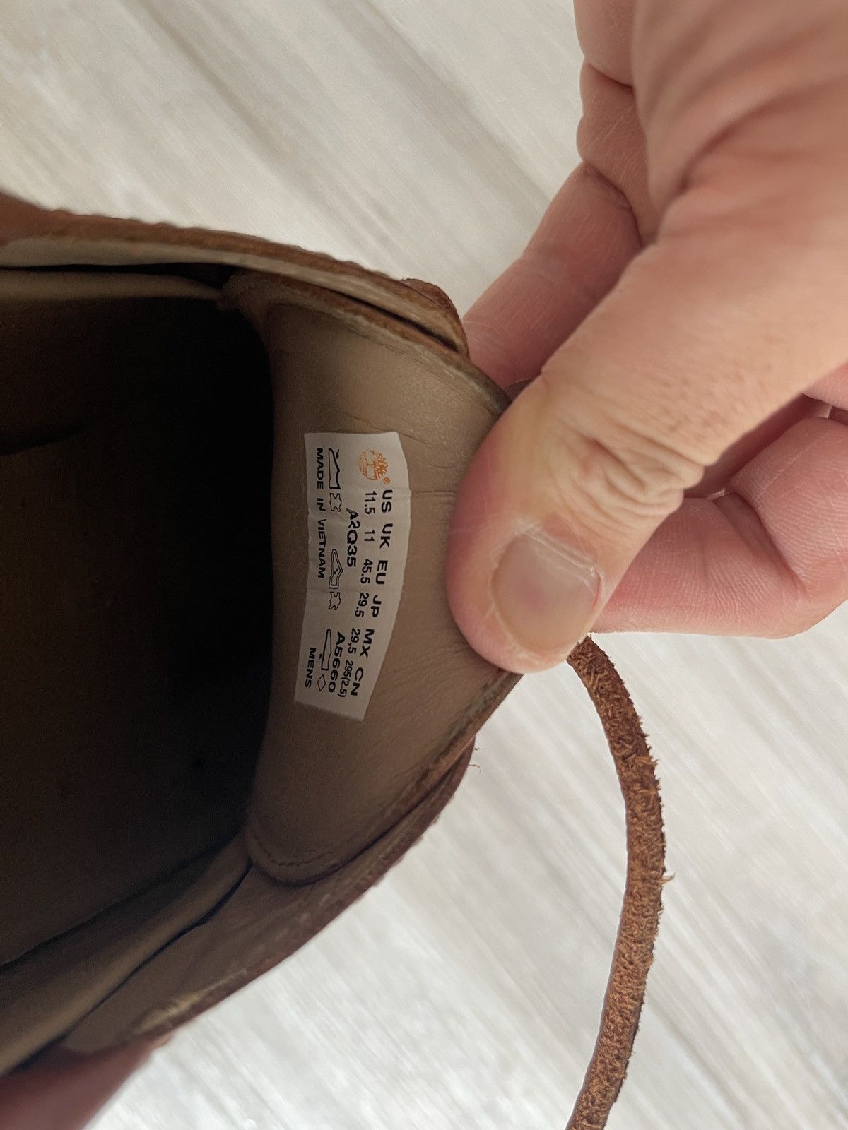 Aime Leon Dore × Timberland Timberland x Aimé Leon Dore 3-Eye Lug Leather Boat Shoes Size US 11.5 / EU 44-45 - 5 Thumbnail