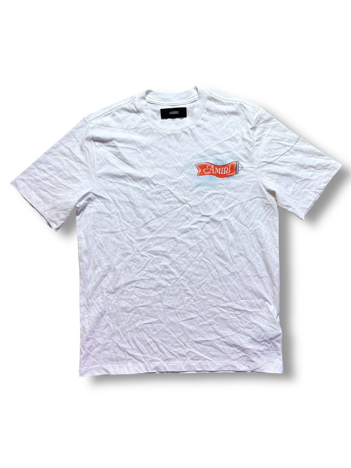 Amiri T-Shirt Amiri For the world Size US S / EU 44-46 / 1 - 1 Thumbnail