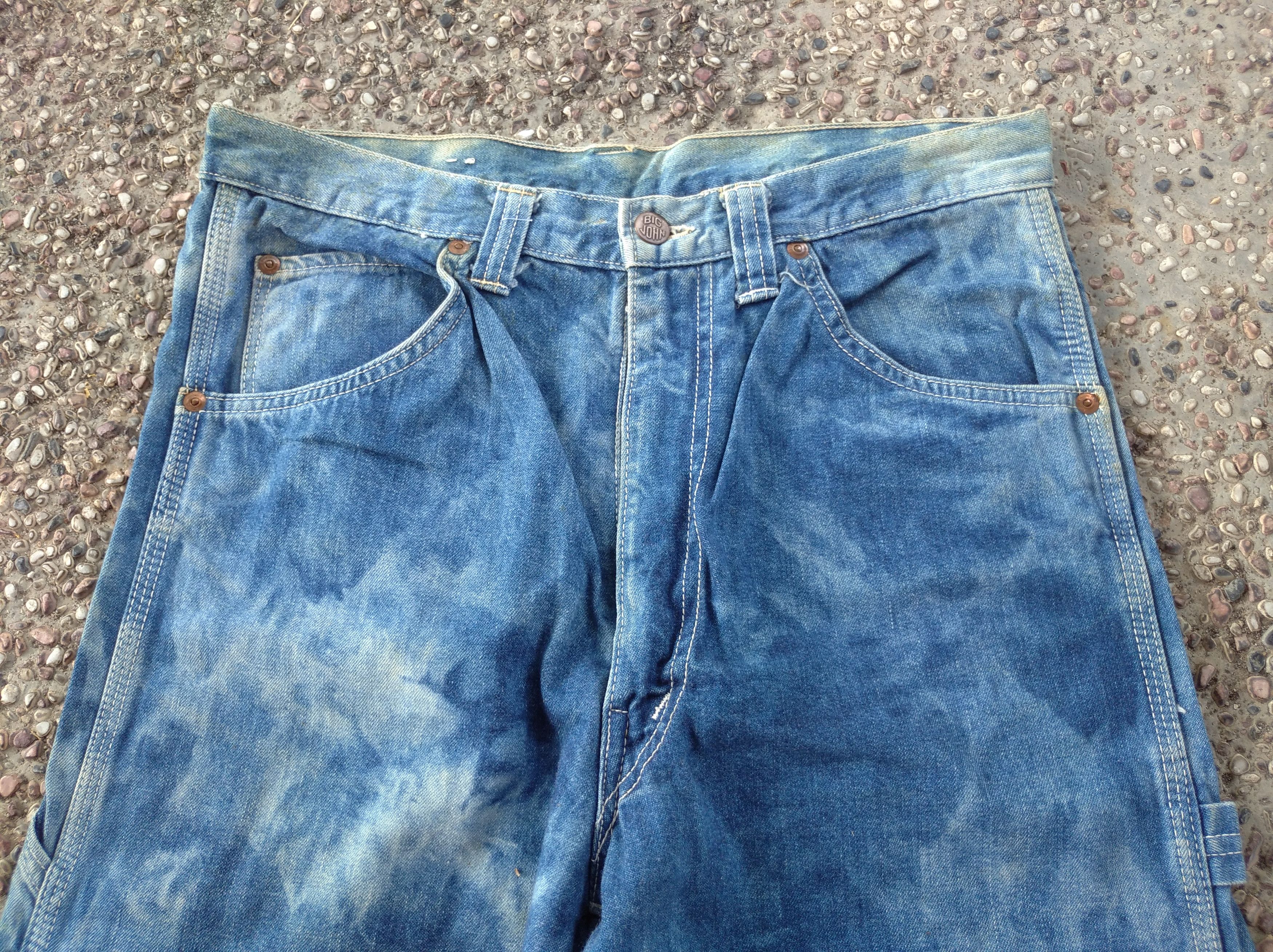 Big John × If Six Was Nine × Japanese Brand Vintage big John carpenter stormwash jeans rare Size US 30 / EU 46 - 5 Thumbnail
