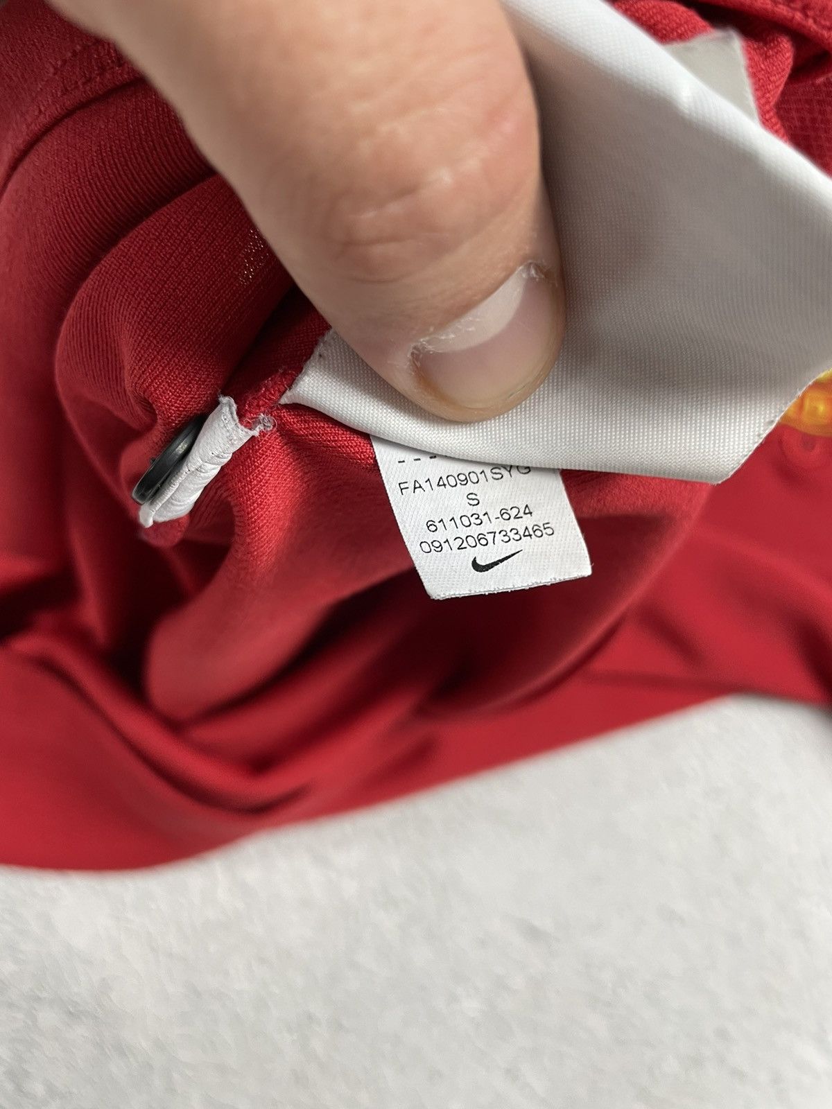Nike Vintage Manchester United 2014/15 Nike Jersey blokcore Size US S / EU 44-46 / 1 - 11 Thumbnail