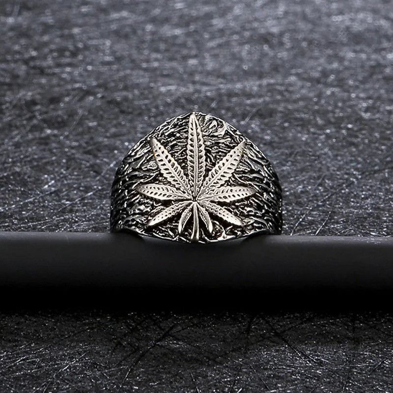 Japanese Brand × Jewelry × Vintage Leaves Open Ring Size ONE SIZE - 6 Thumbnail