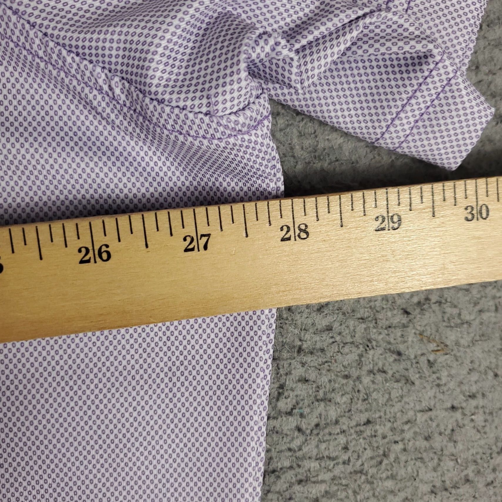 johnnie-O johnnie-O Polo Shirt Mens 2XL Purple Polyester Golf Short Sleeve Size US XXL / EU 58 / 5 - 7 Thumbnail