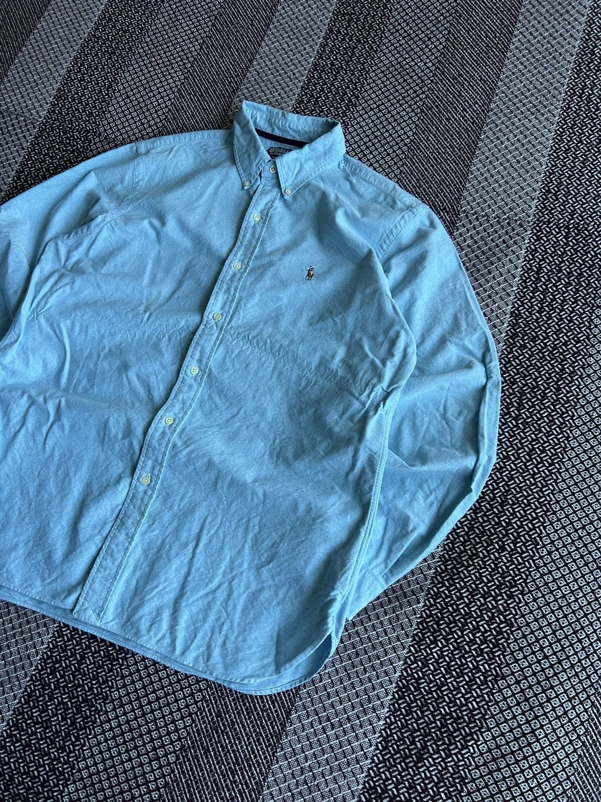 Polo Ralph Lauren Polo Ralph Lauren Custom Fit Shirt Mens Solid Style Size XL Size US XL / EU 56 / 4 - 2 Thumbnail