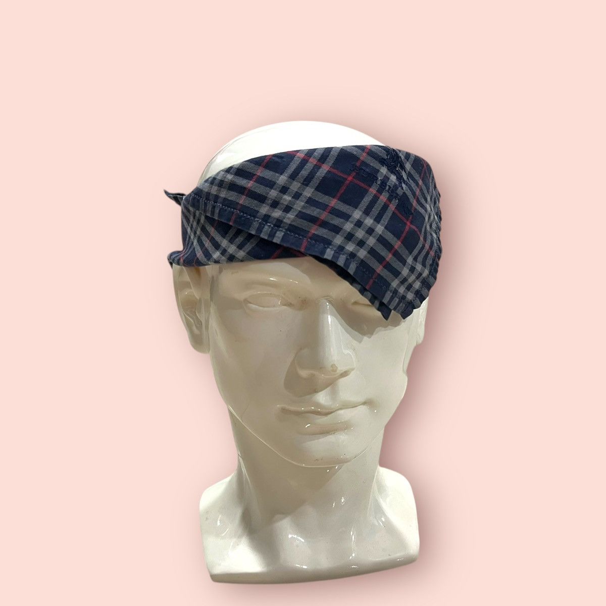 Burberry × Designer ICONIC BURBERRY BLACK LABEL PLAID NOVA CHECK HANDKERCHIEF Size ONE SIZE - 23 Thumbnail
